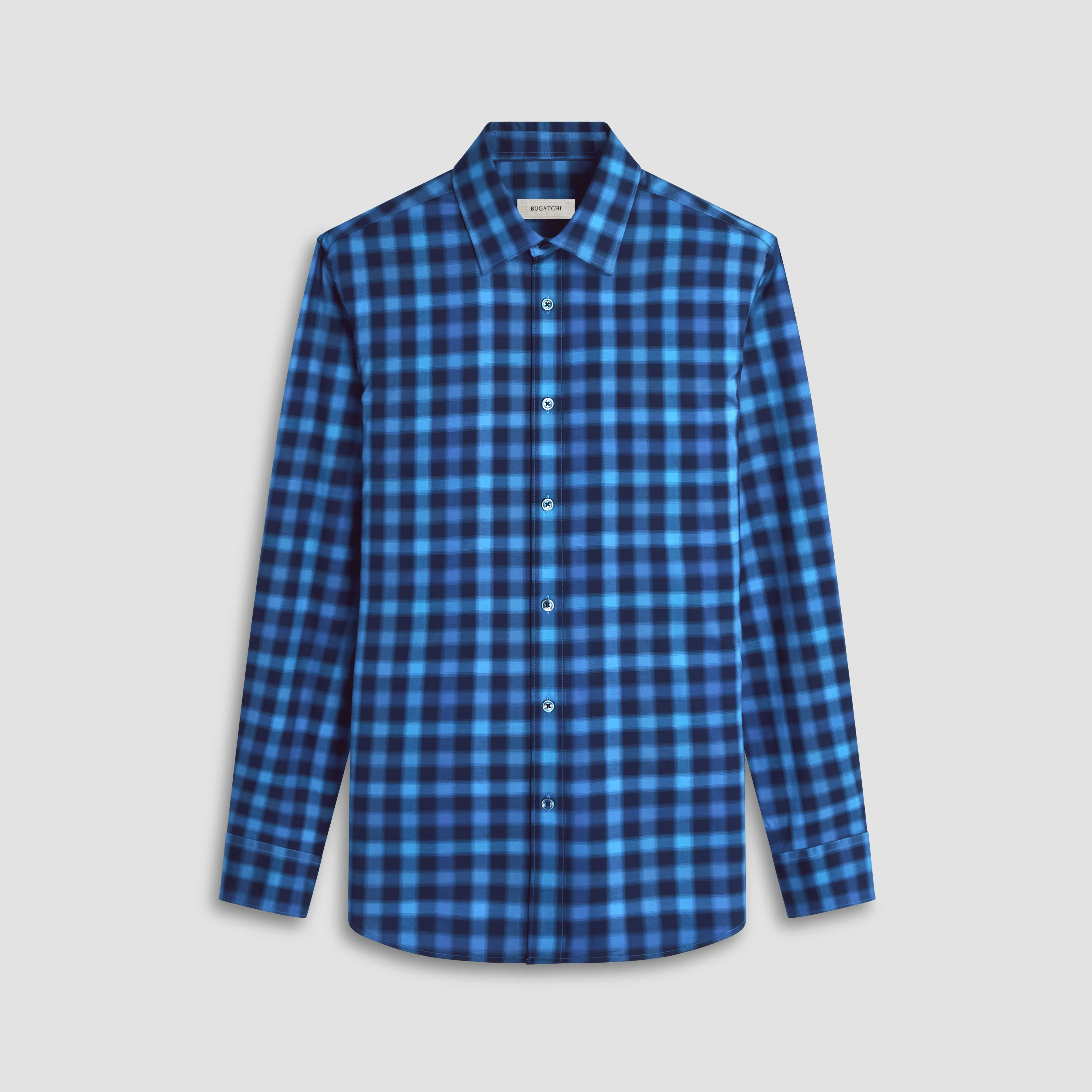 Karl Checkered Shirt sold by Bugatchi
