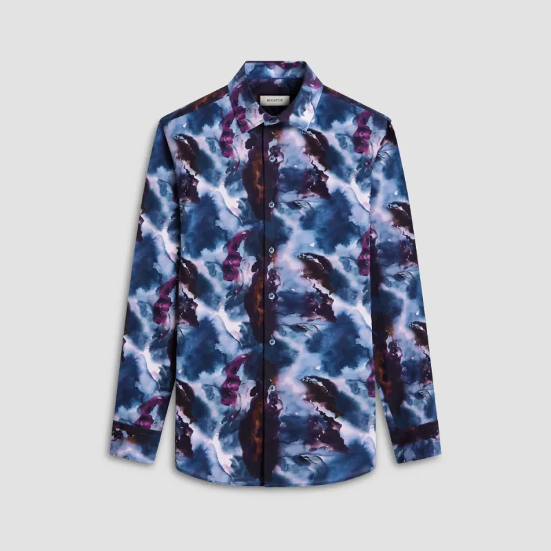 Julian Watercolor Shirt sold by Bugatchi