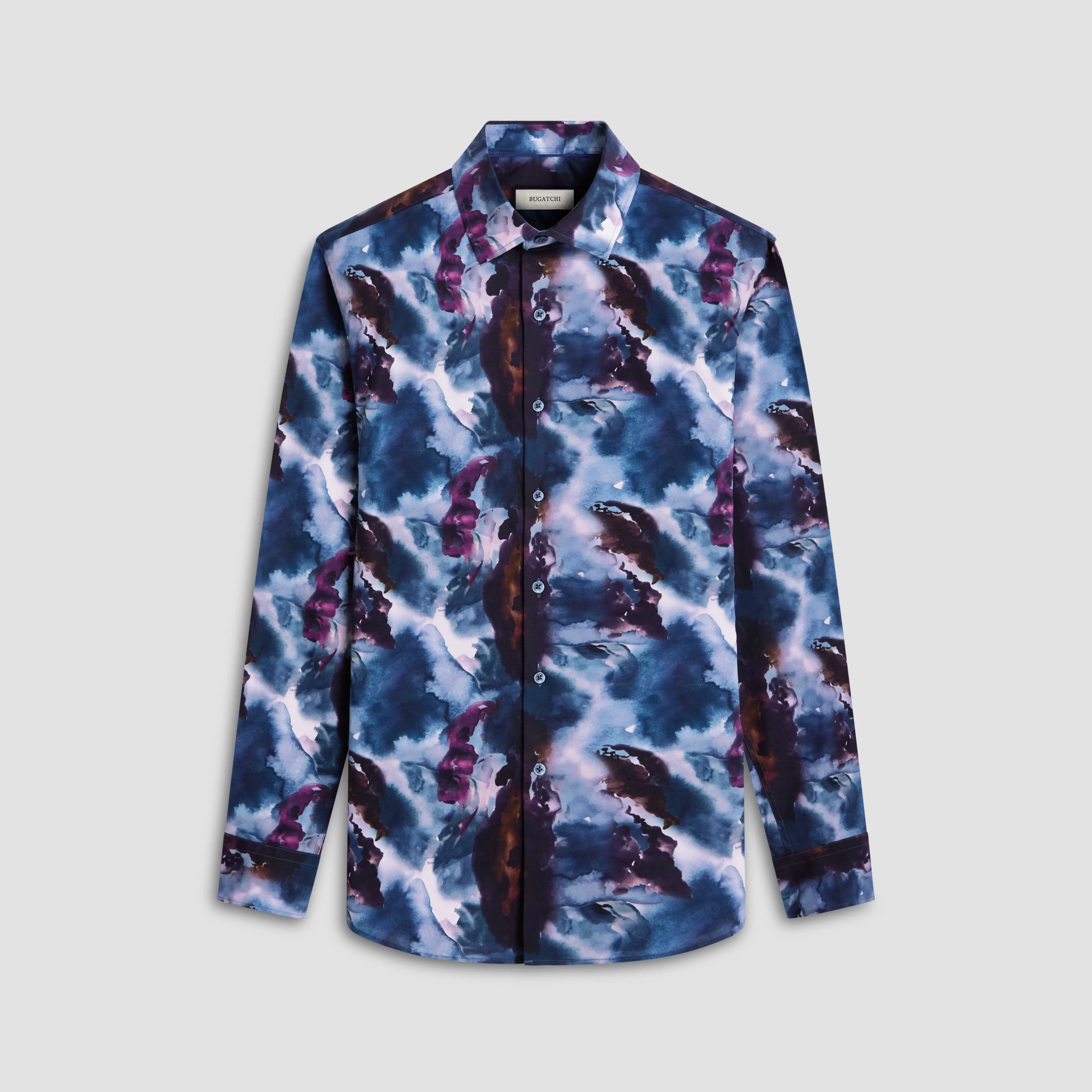 Julian Watercolor Shirt sold by Bugatchi