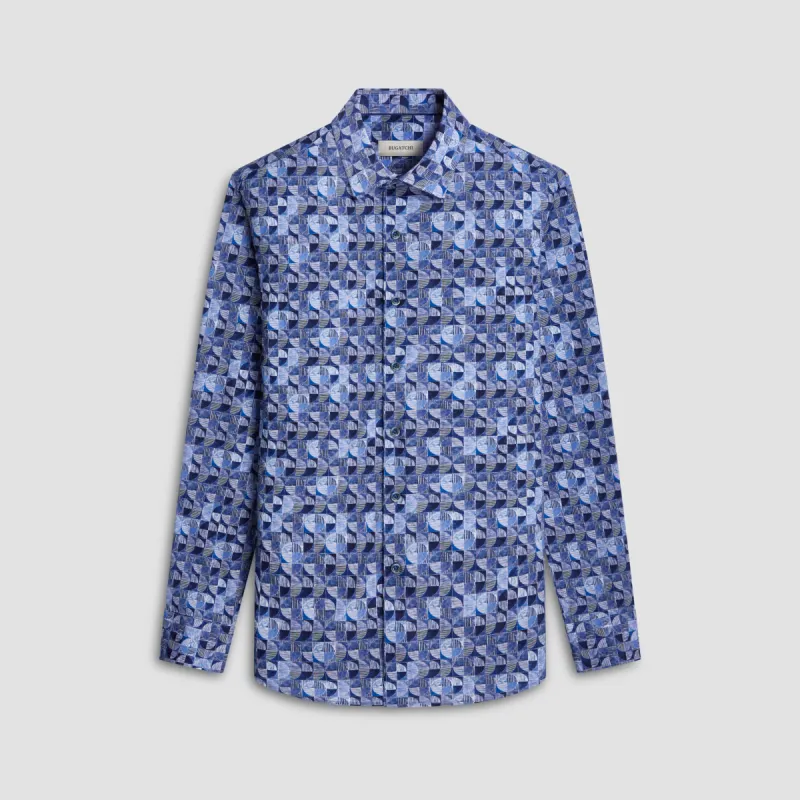 Julian Geometric Shirt sold by Bugatchi