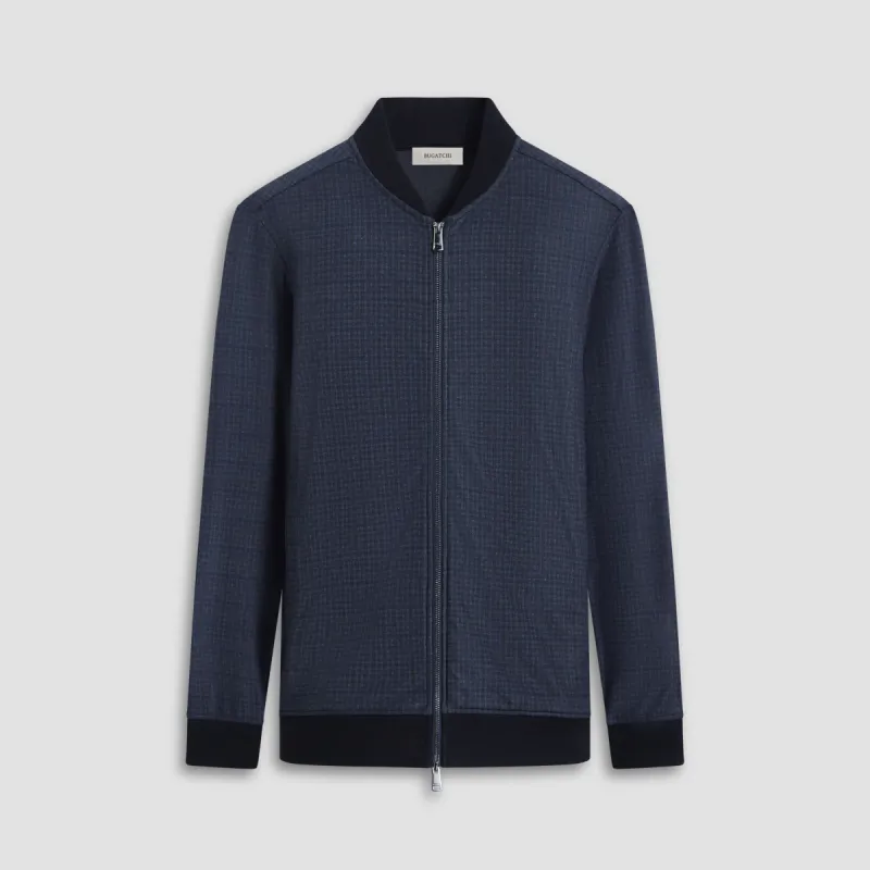 Plaid Bomber Jacket sold by Bugatchi