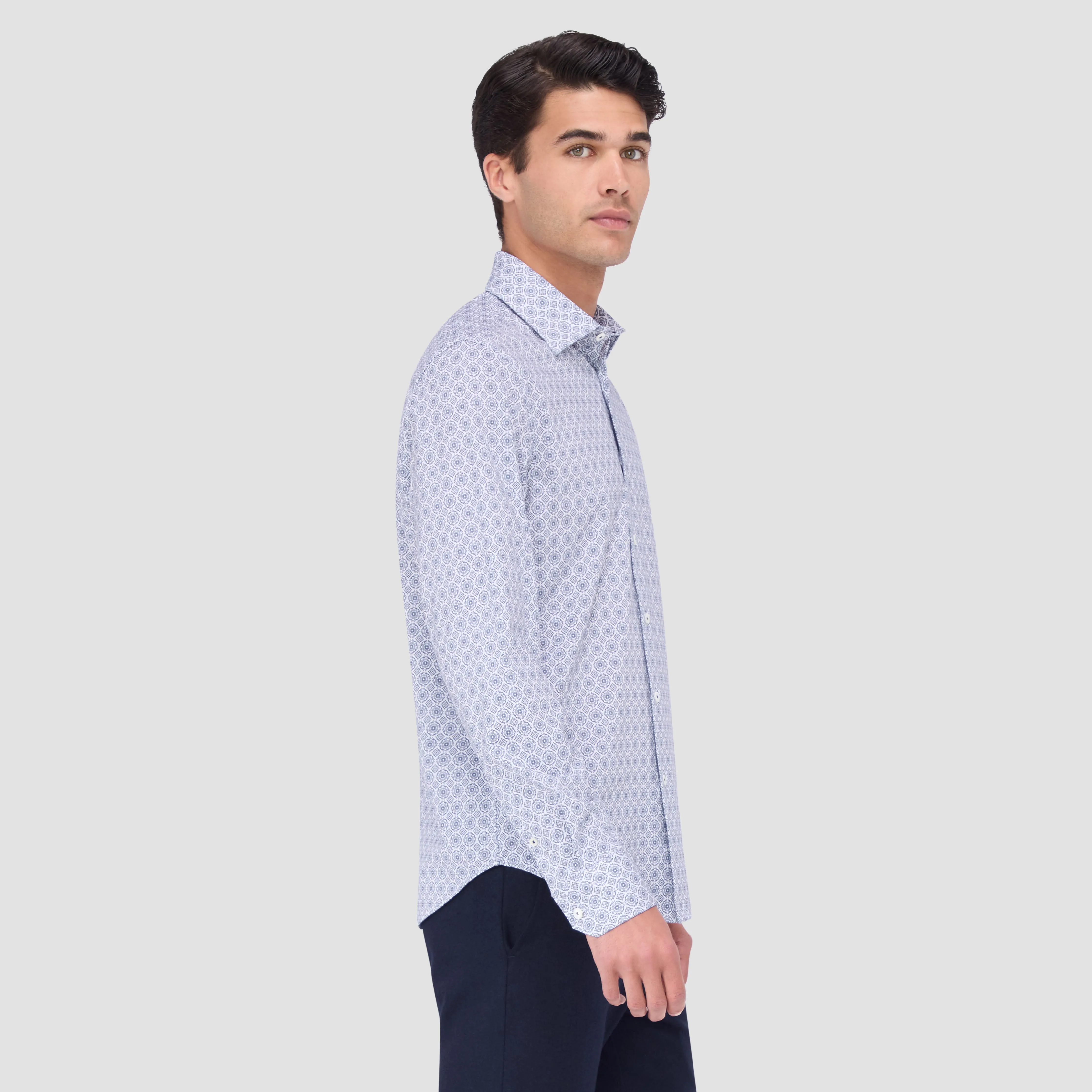 James Mandala OoohCotton Shirt sold by Bugatchi product image thumbnail 3