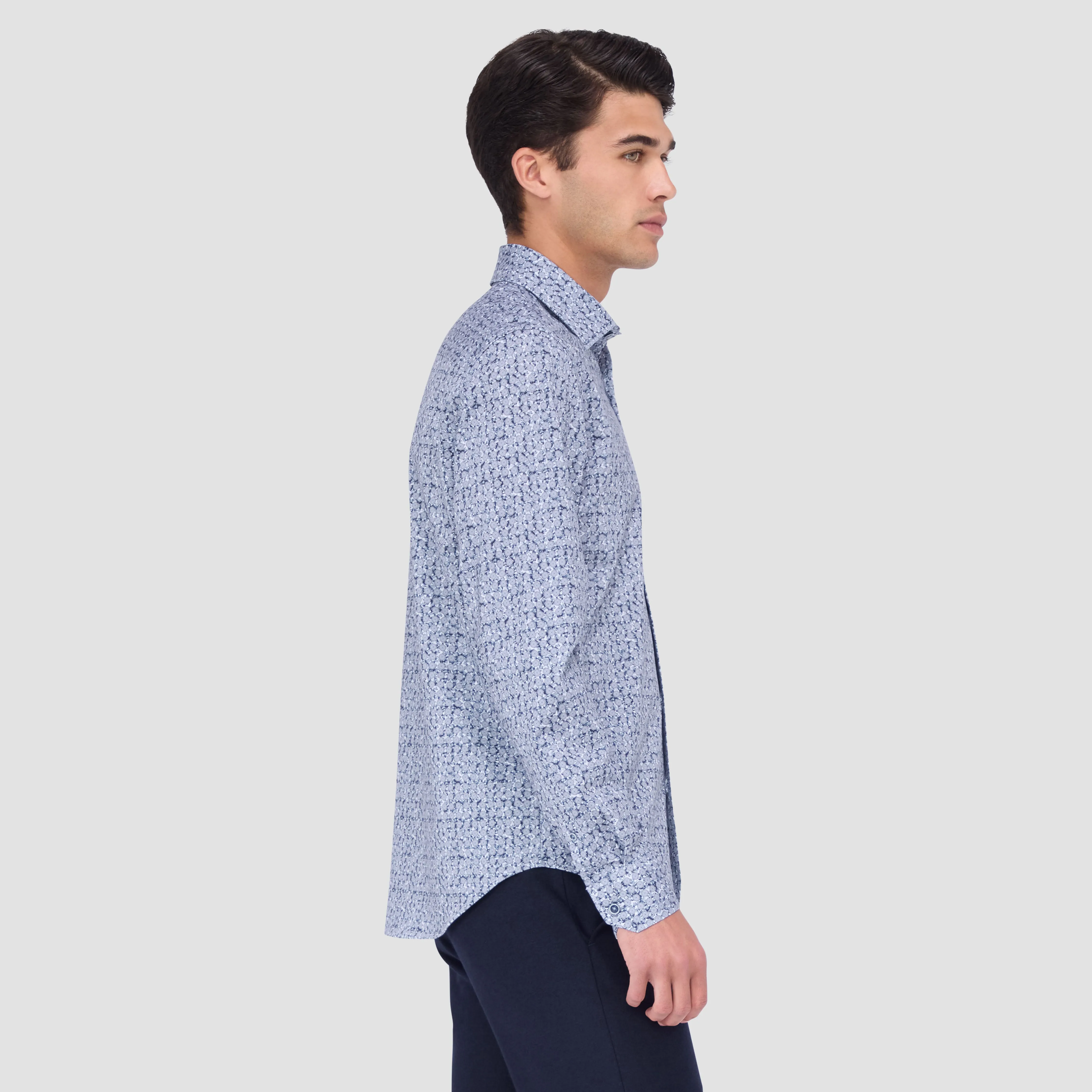 James Medallion OoohCotton Shirt sold by Bugatchi product image thumbnail 3