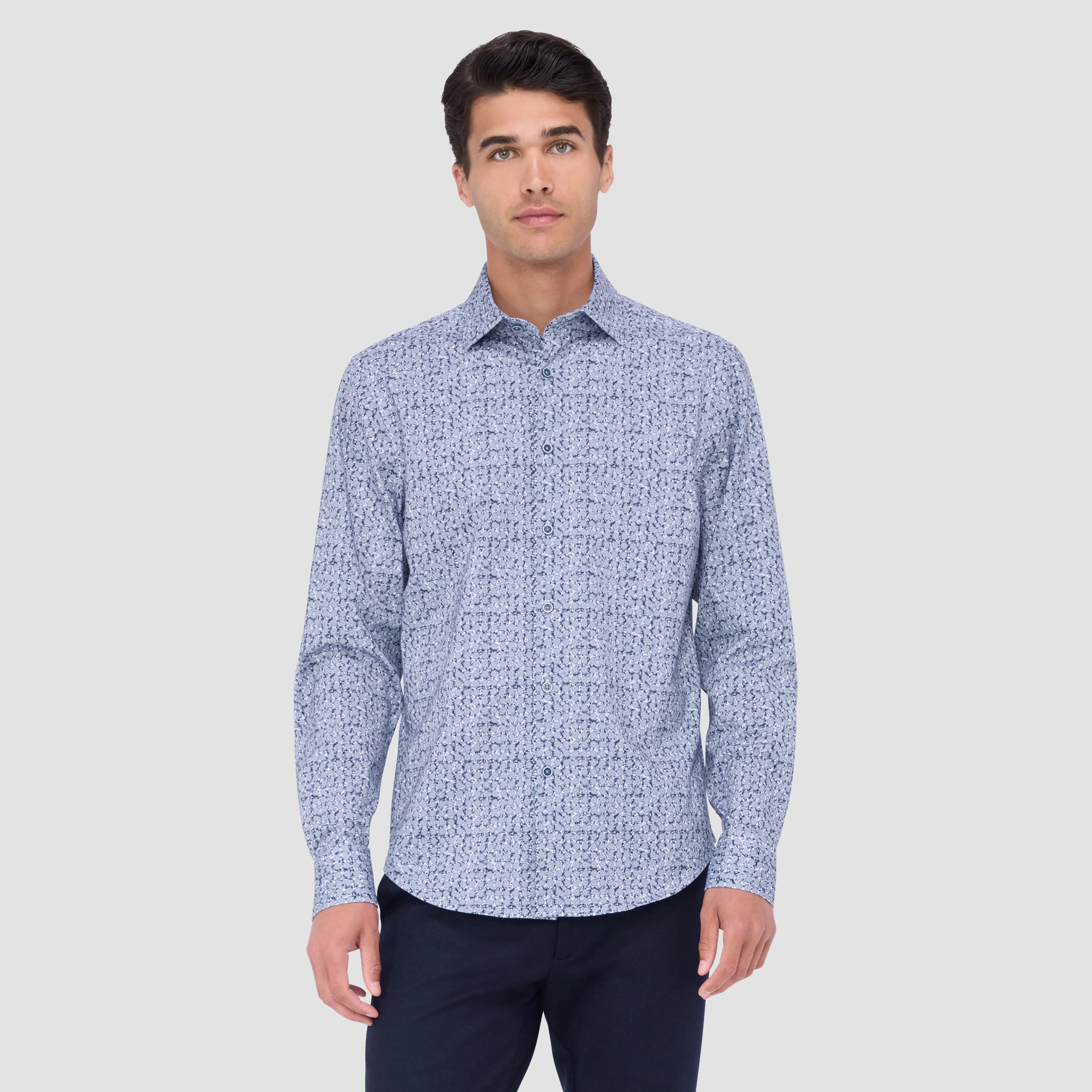 James Medallion OoohCotton Shirt sold by Bugatchi product image thumbnail 2