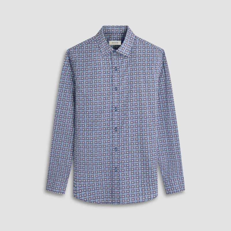 Julian Mosaic Shirt sold by Bugatchi