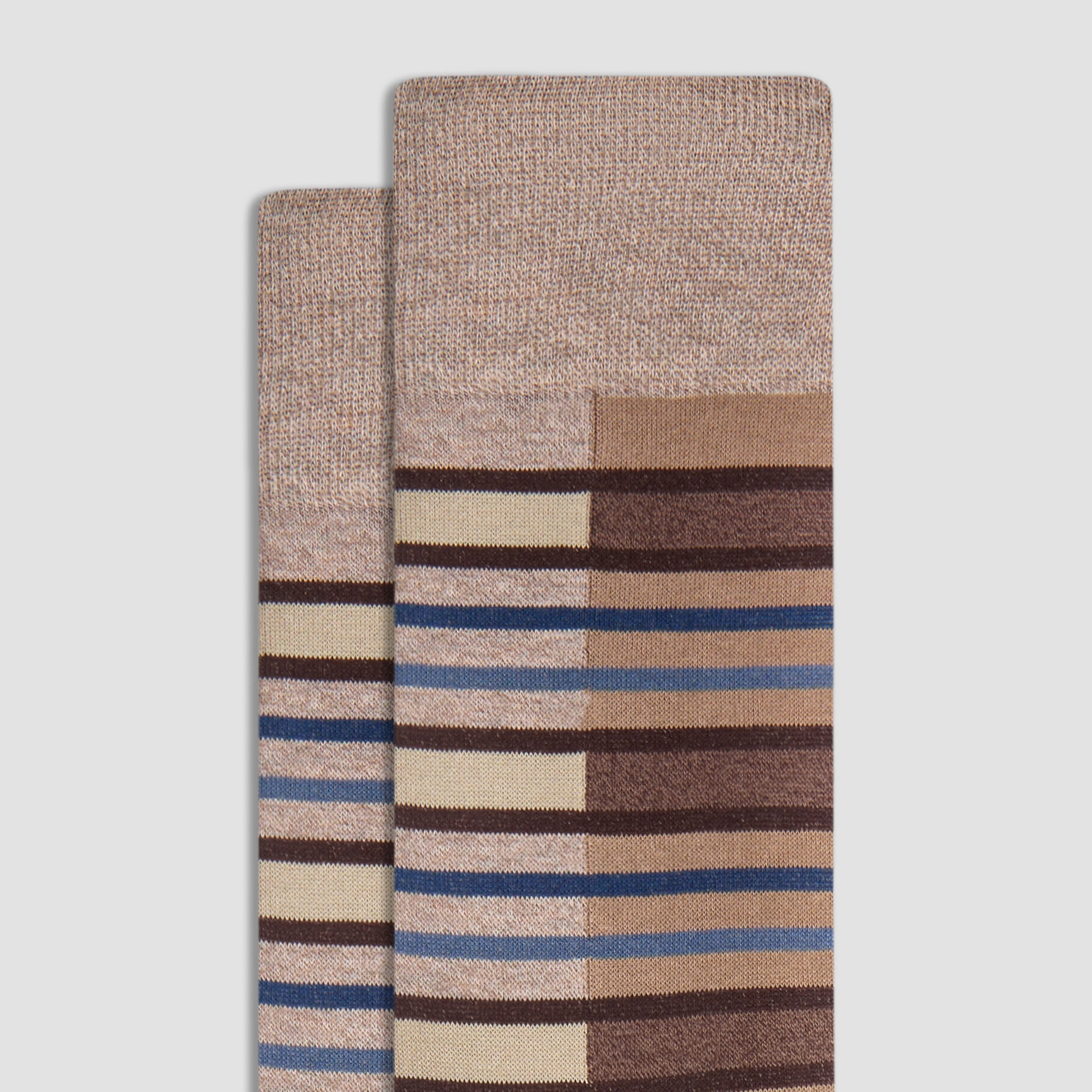 Striped Mid-Calf Socks sold by Bugatchi product image thumbnail 2