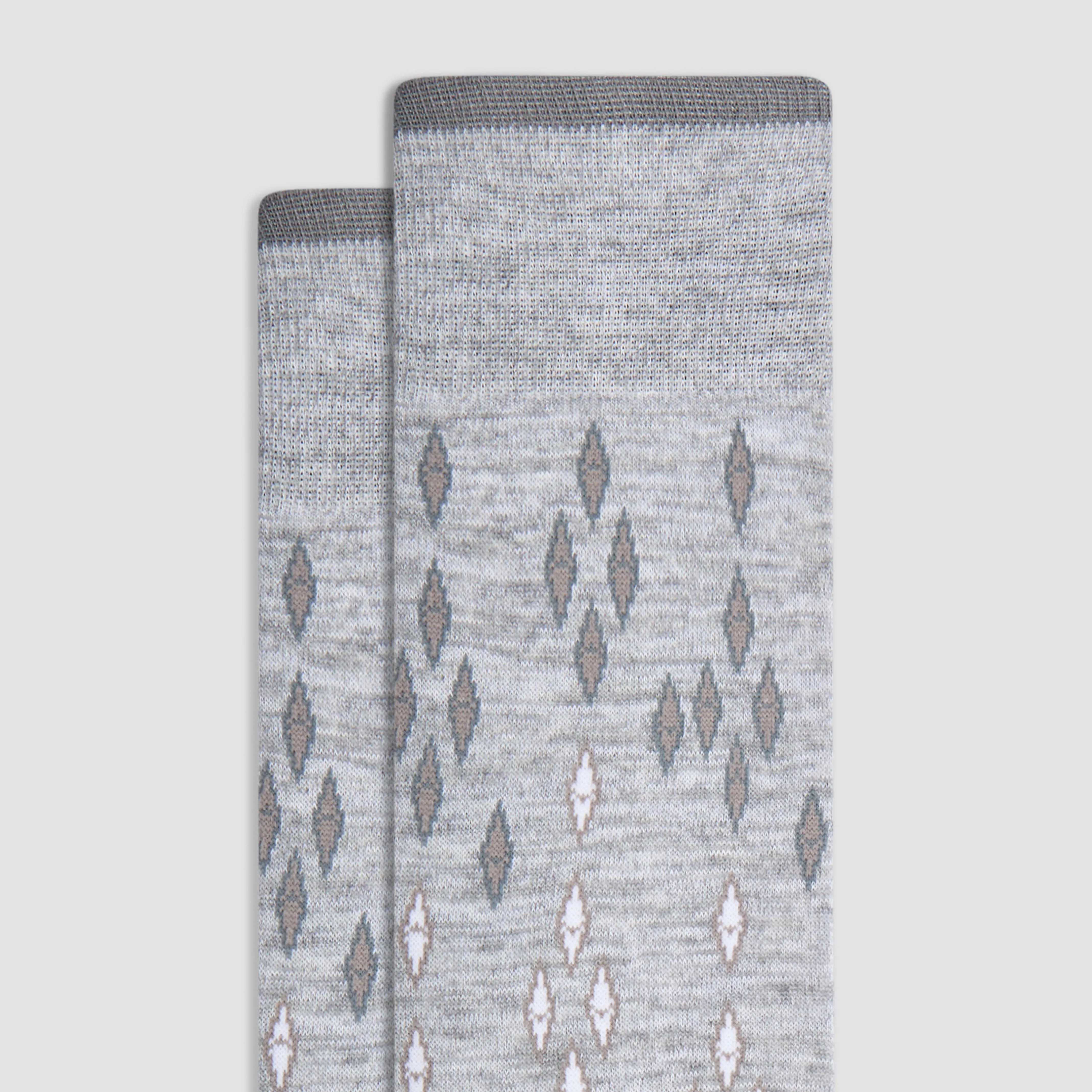 Geometric Mid-Calf Socks sold by Bugatchi product image thumbnail 2