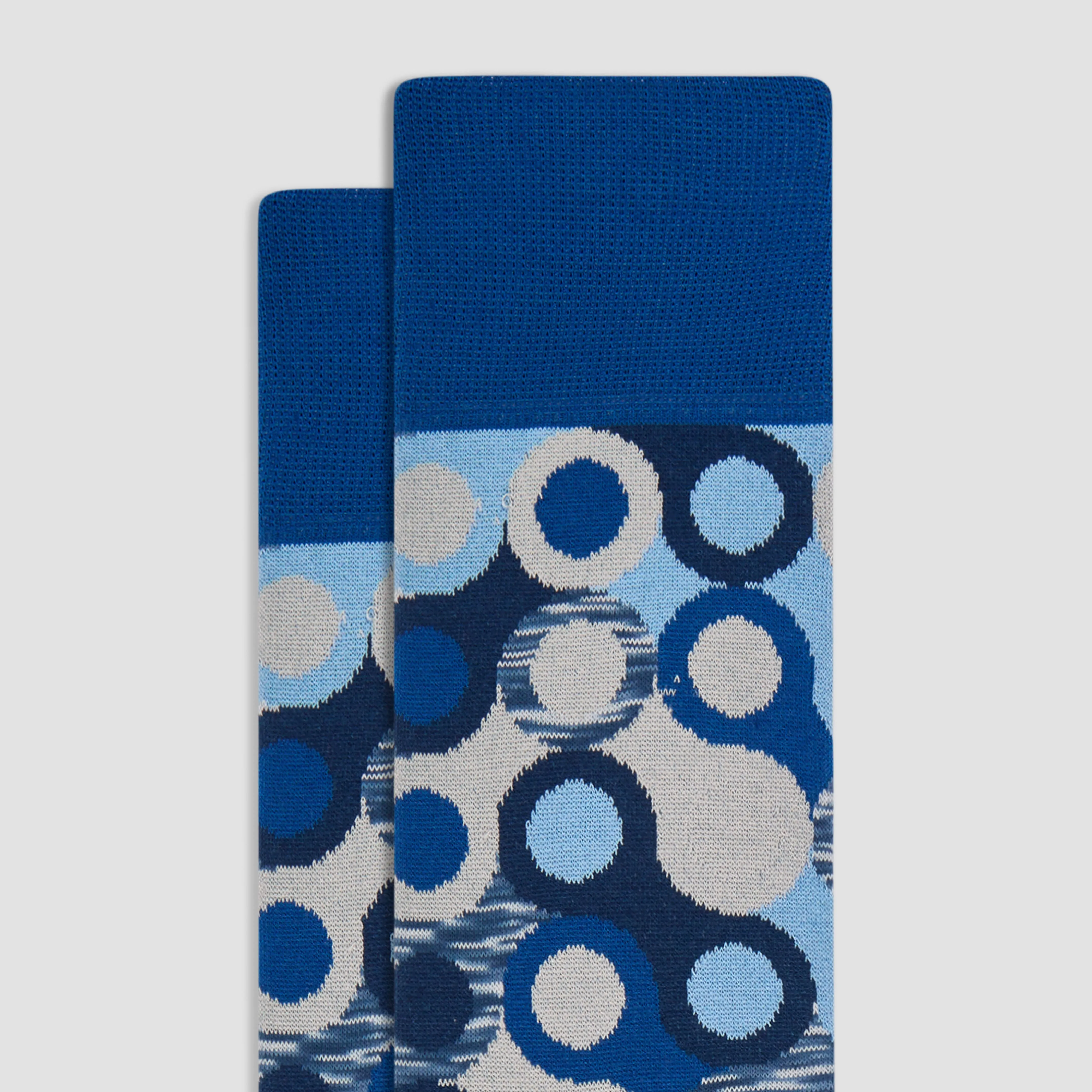 Geometric Mid-Calf Socks sold by Bugatchi product image thumbnail 2