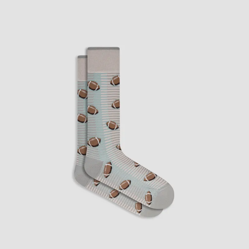 Football Mid-Calf Socks sold by Bugatchi