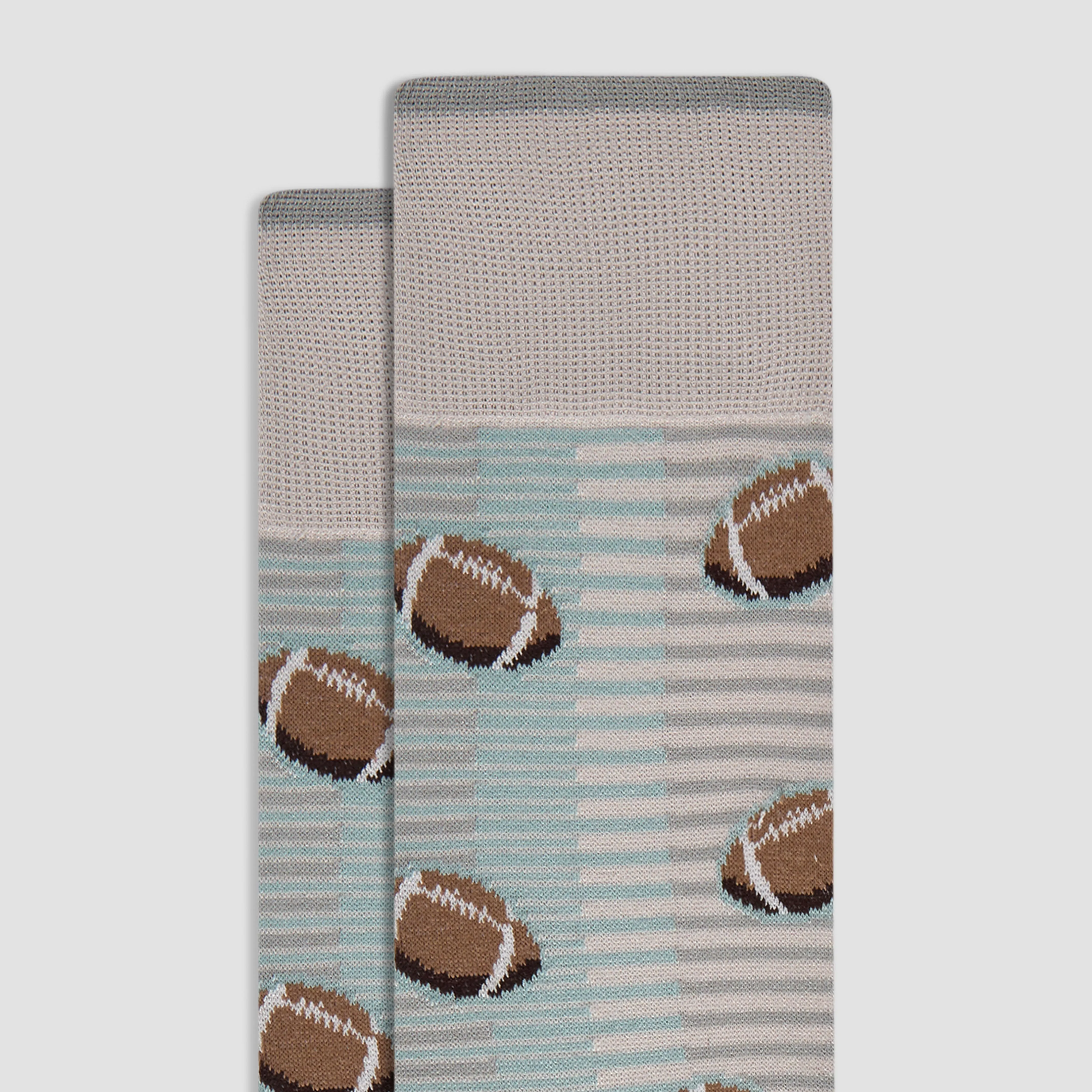 Football Mid-Calf Socks sold by Bugatchi product image thumbnail 2