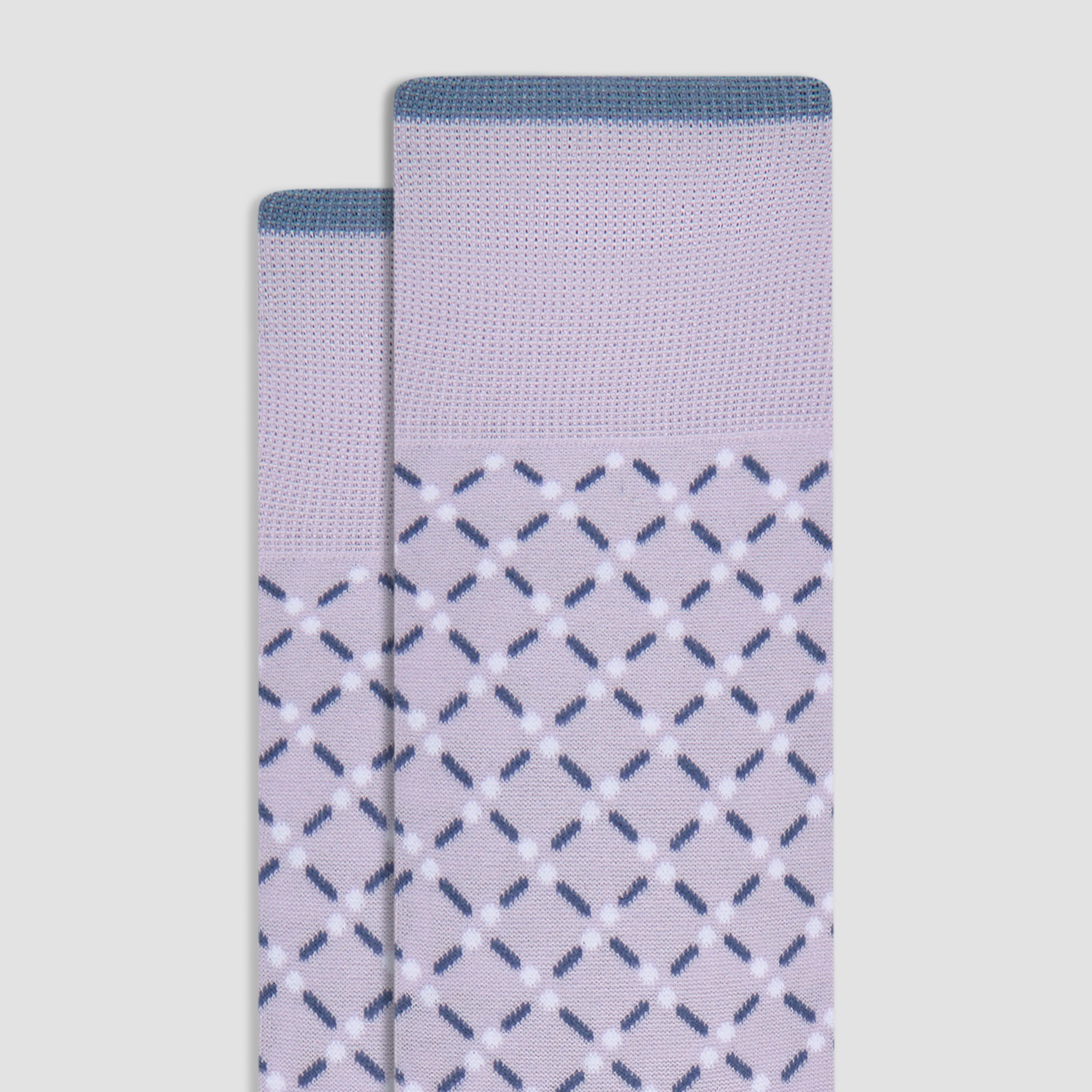 Geometric Mid-Calf Socks sold by Bugatchi product image thumbnail 2