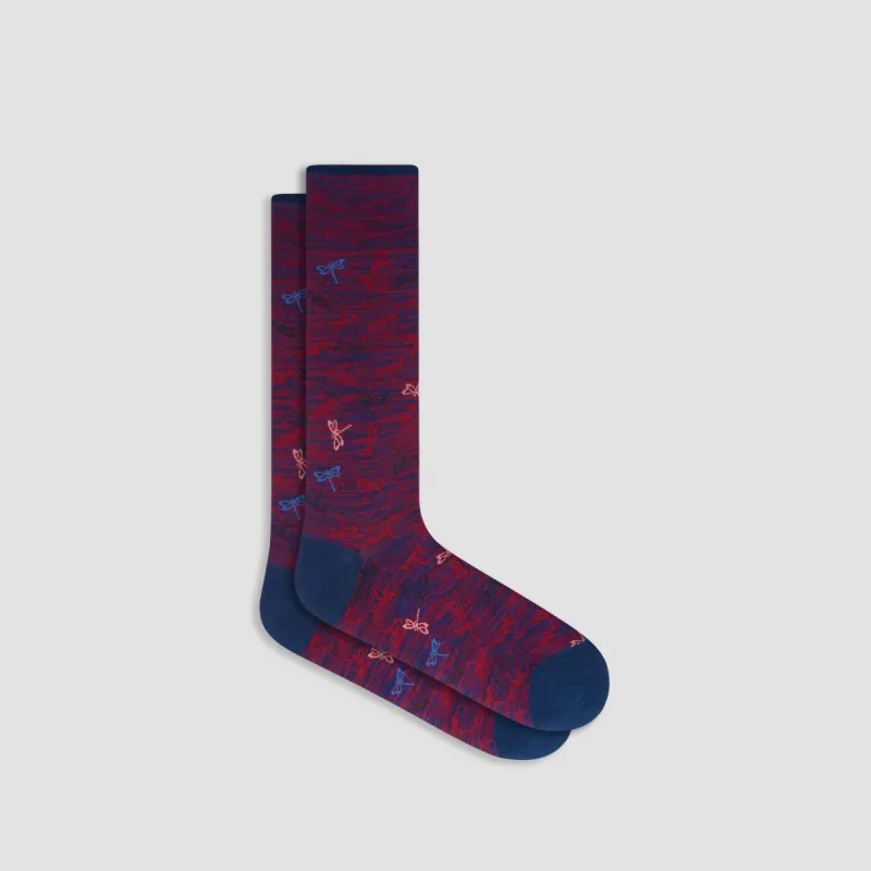 Firefly Mid-Calf Socks sold by Bugatchi