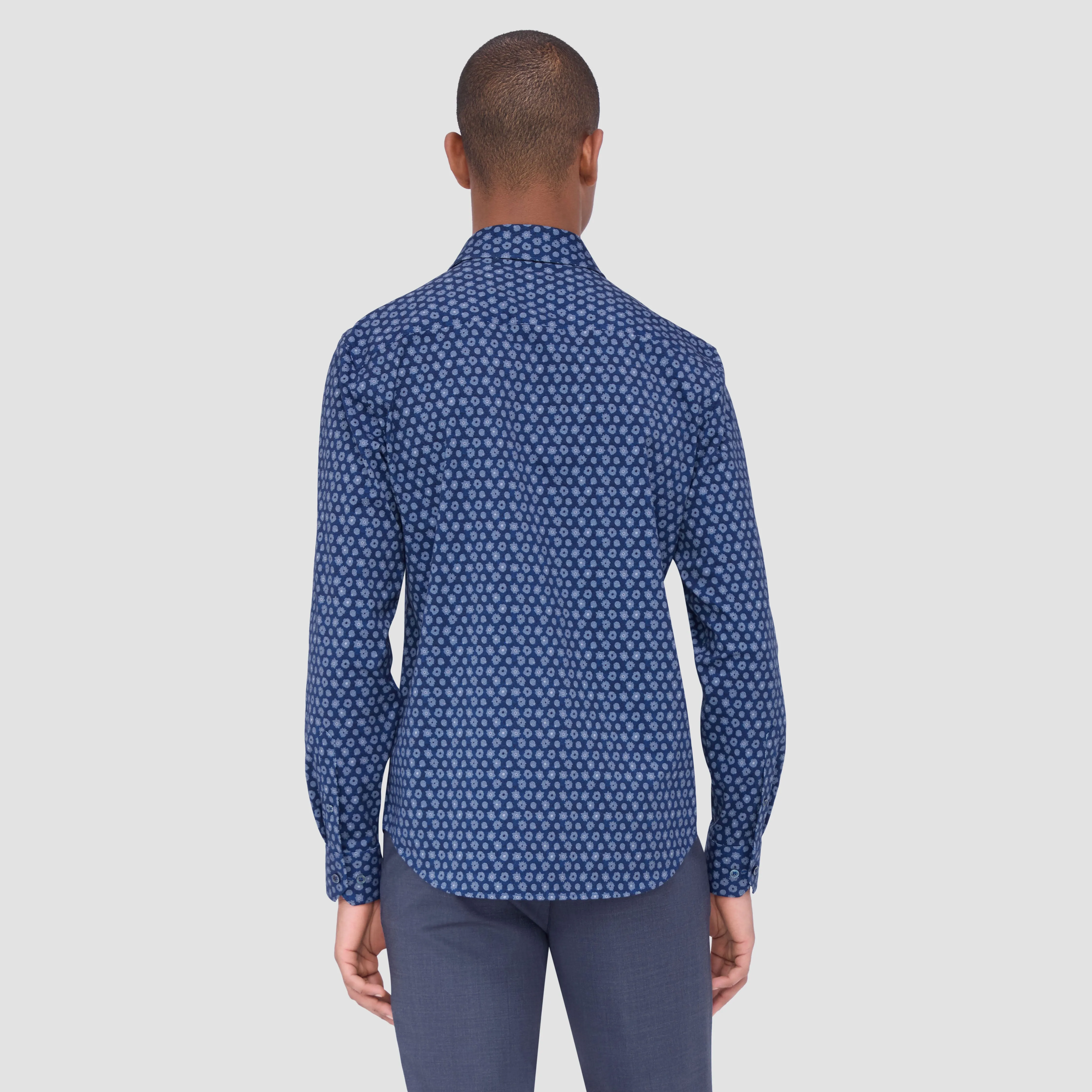 James Floral OoohCotton Shirt sold by Bugatchi product image thumbnail 4