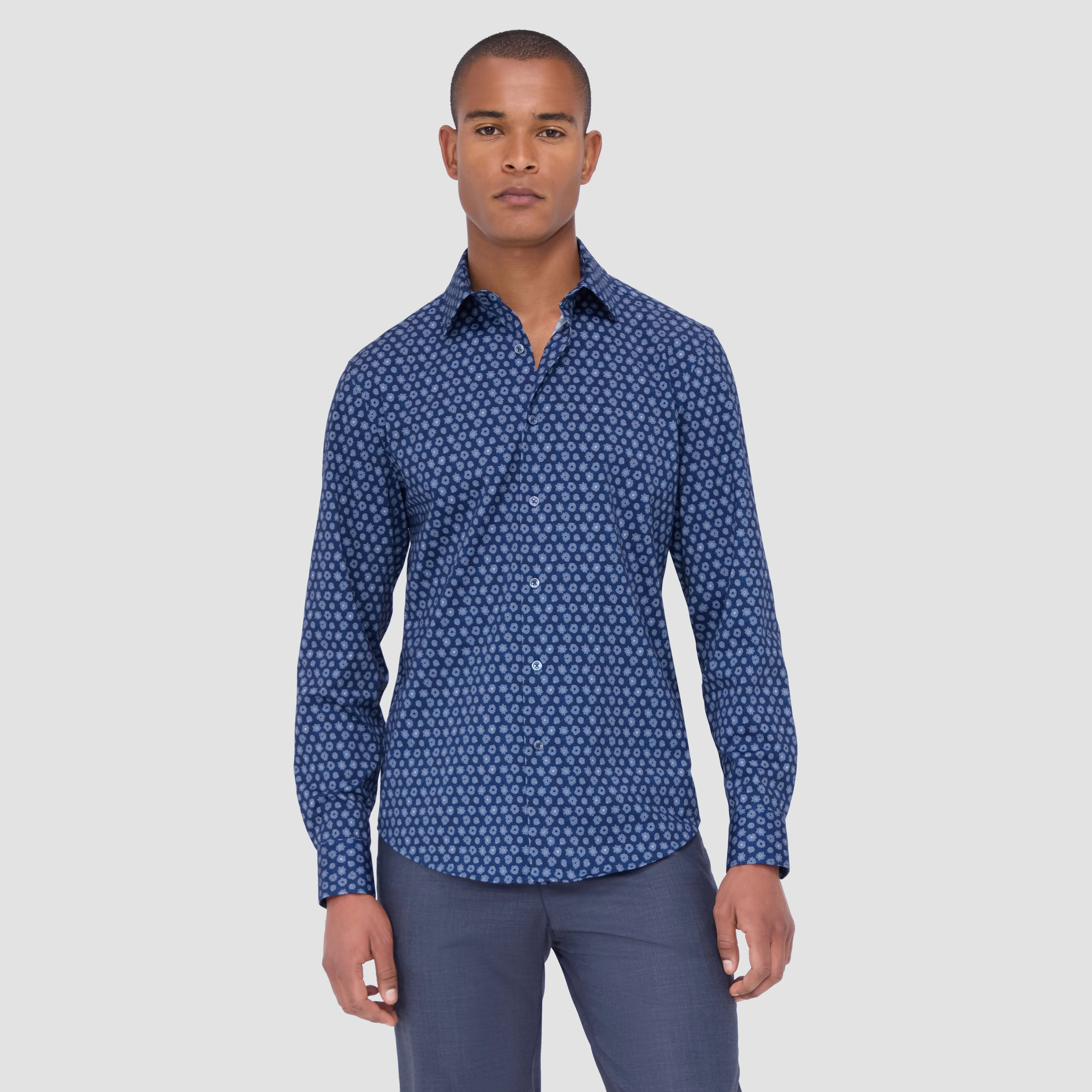 James Floral OoohCotton Shirt sold by Bugatchi product image thumbnail 2