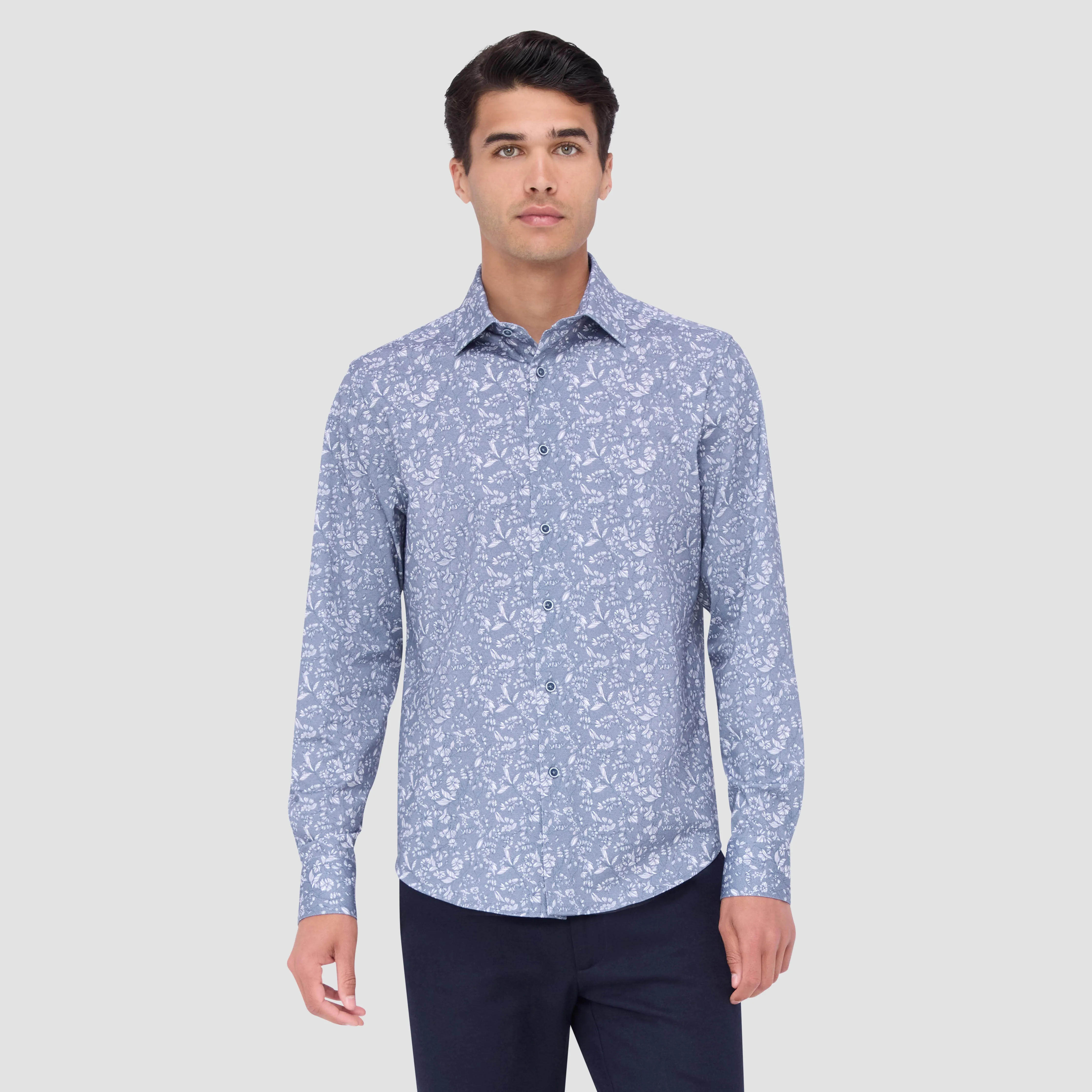 James Floral OoohCotton Shirt sold by Bugatchi product image thumbnail 2