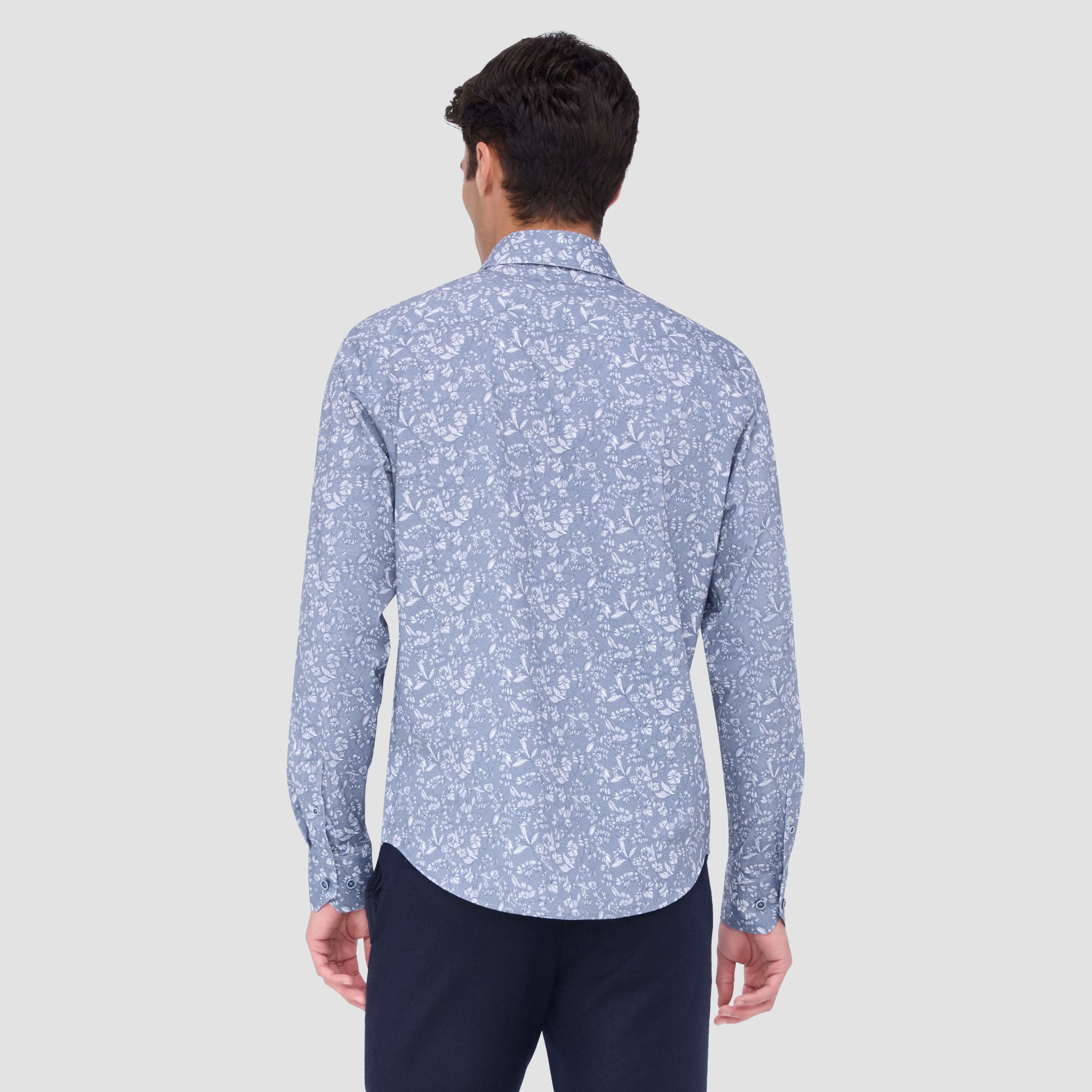 James Floral OoohCotton Shirt sold by Bugatchi product image thumbnail 4