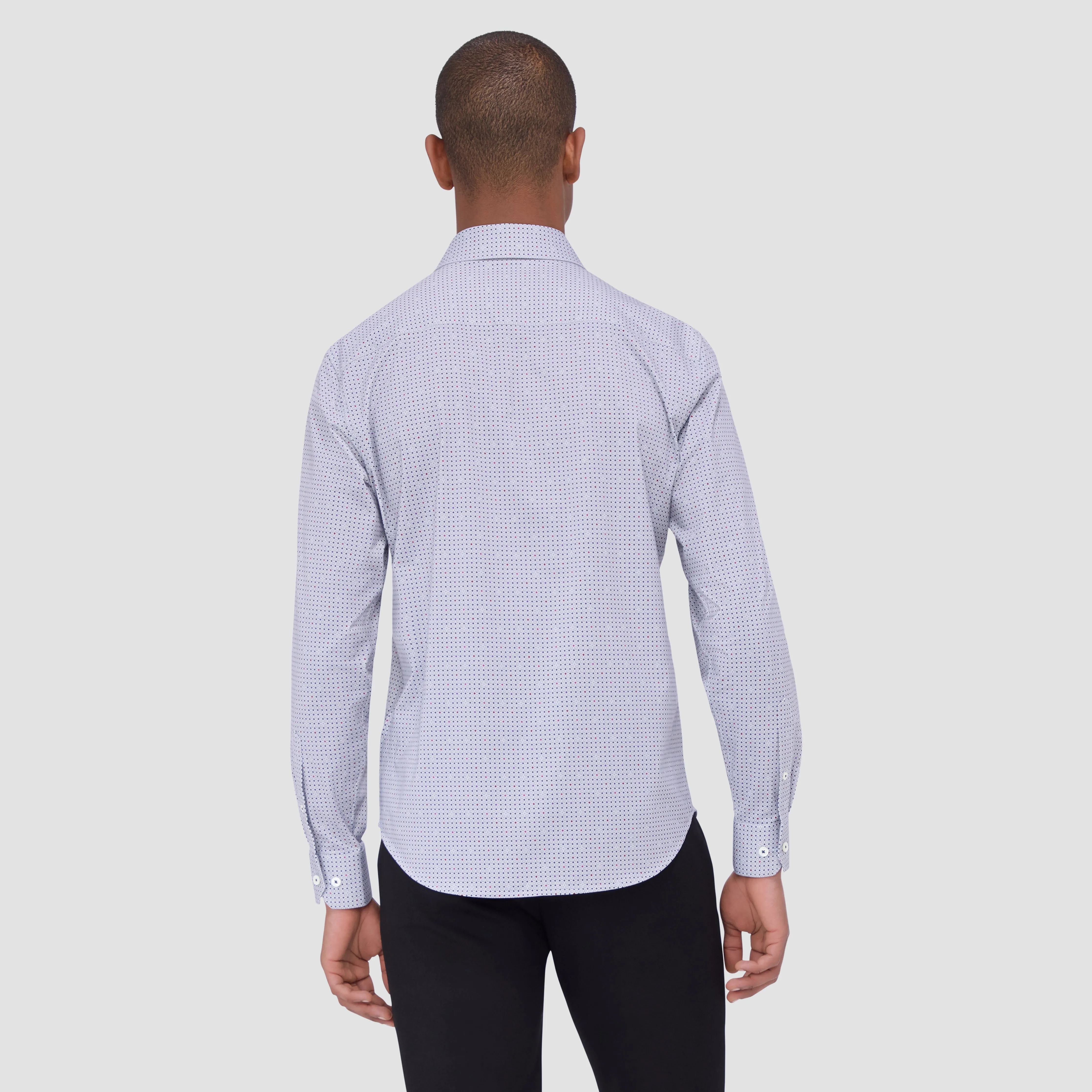 James Geometric OoohCotton Shirt sold by Bugatchi product image thumbnail 4