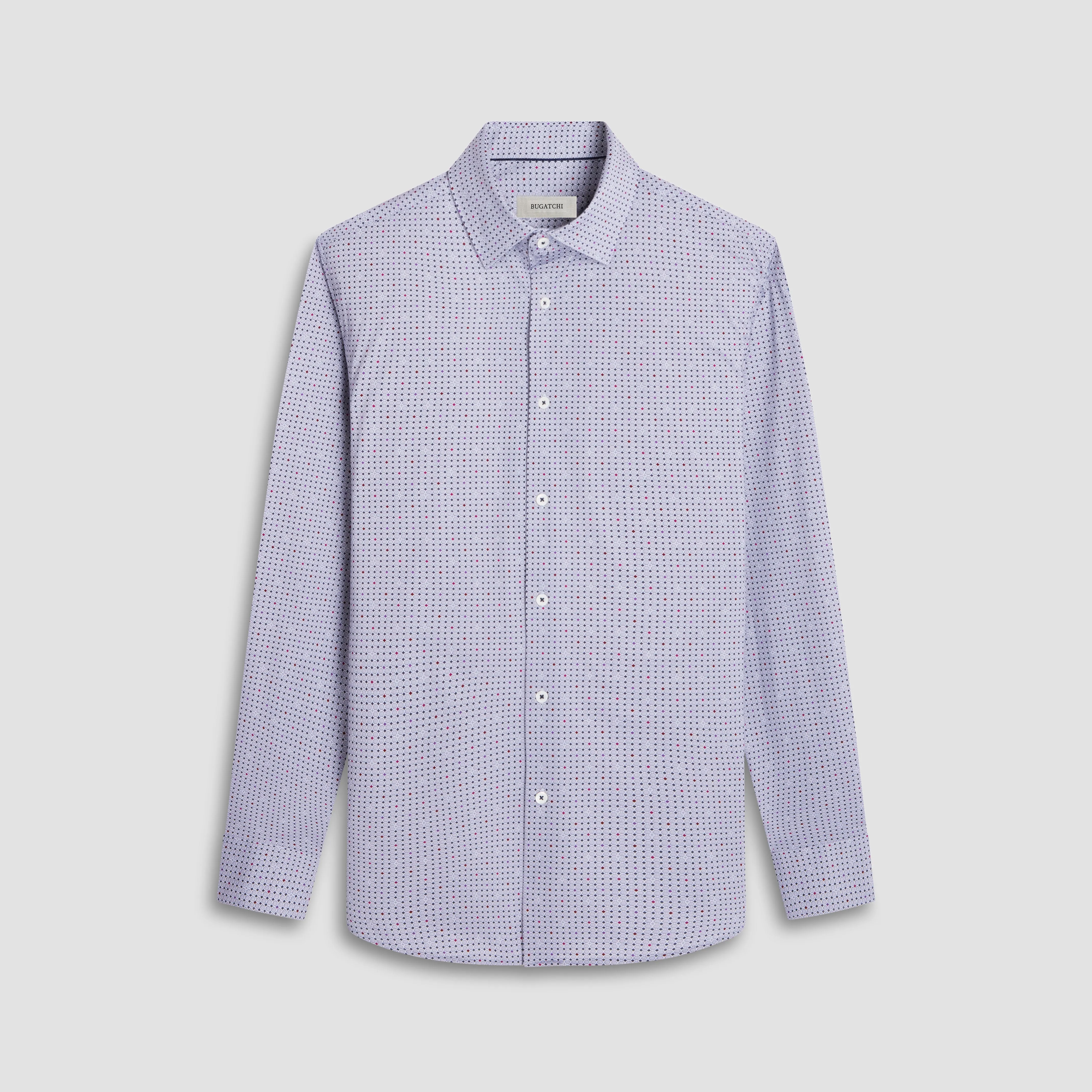 James Geometric OoohCotton Shirt sold by Bugatchi