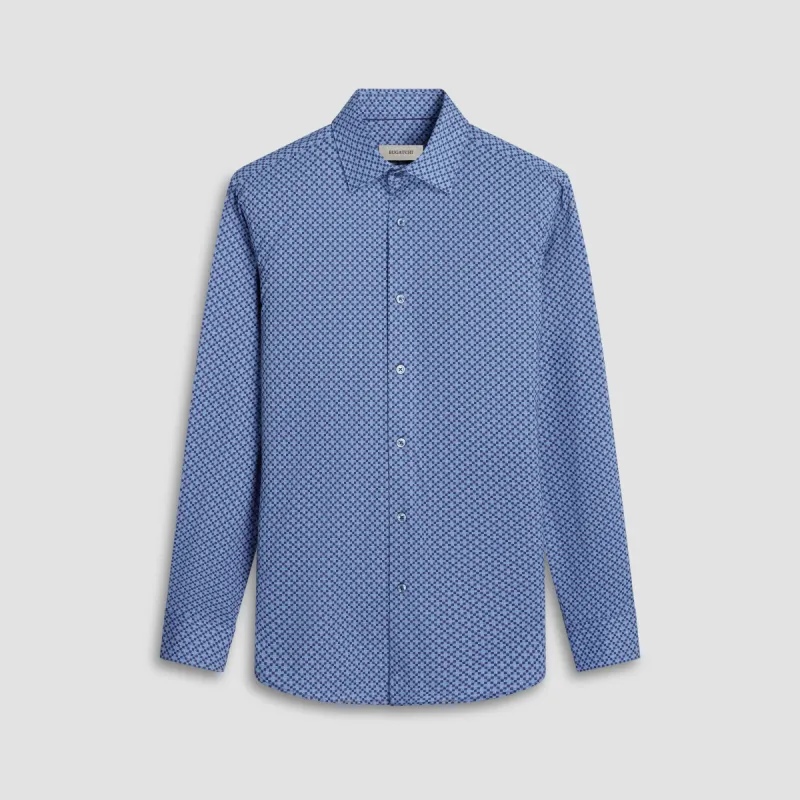 James Checkered OoohCotton Shirt sold by Bugatchi