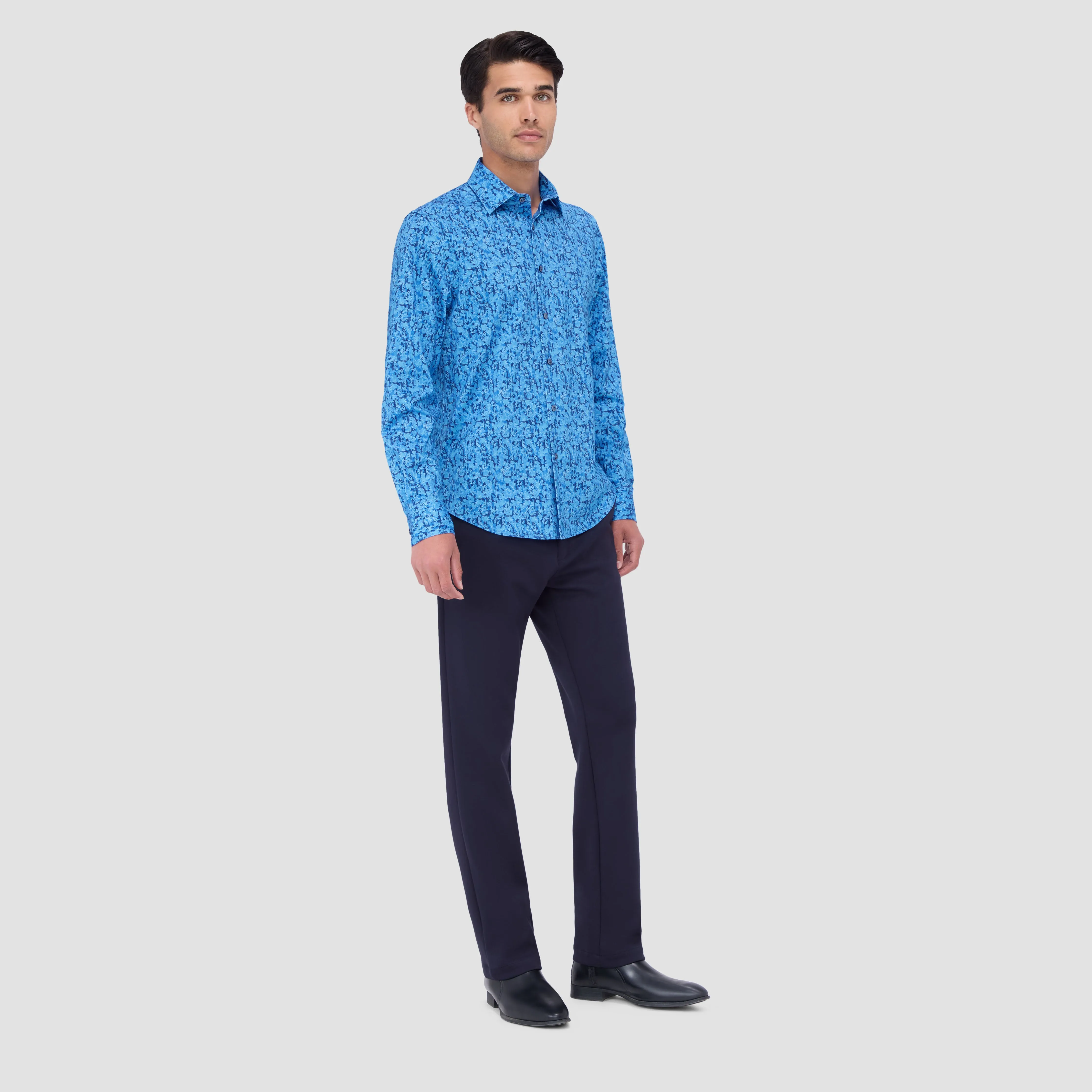 James Abstract OoohCotton Shirt sold by Bugatchi product image thumbnail 5
