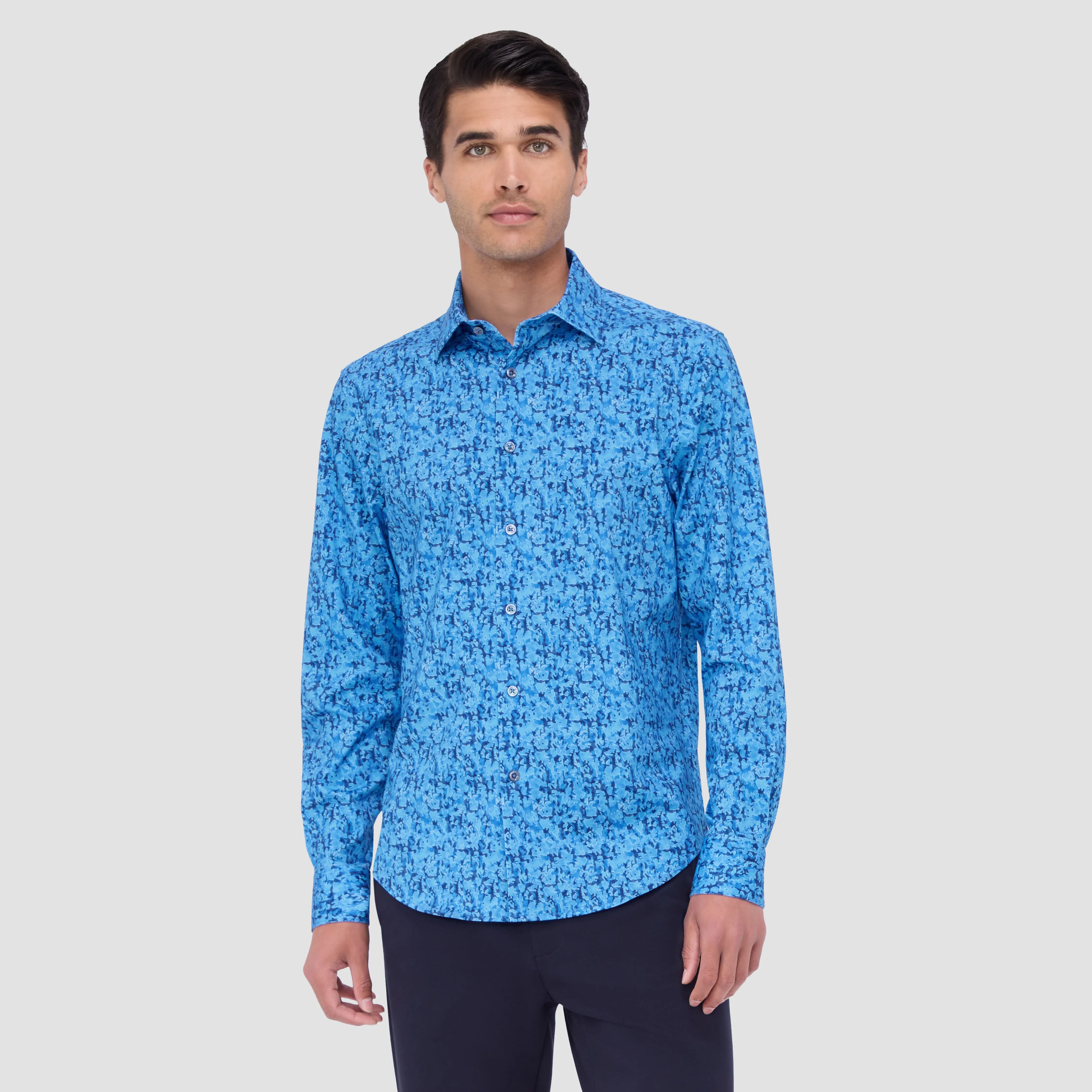 James Abstract OoohCotton Shirt sold by Bugatchi product image thumbnail 2