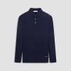 Super Merino Solid Polo Sweater sold by Bugatchi