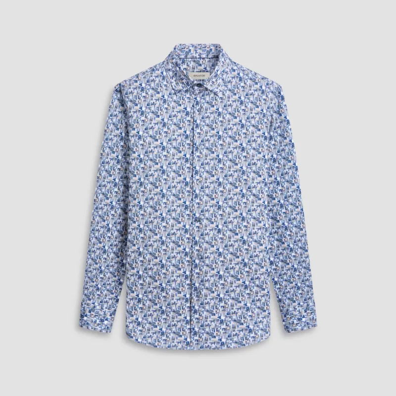 Jules Abstract OoohCotton Shirt sold by Bugatchi