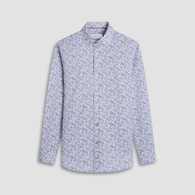 Jules Abstract OoohCotton Shirt sold by Bugatchi