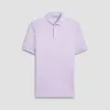 Contrast Three Button Polo sold by Bugatchi