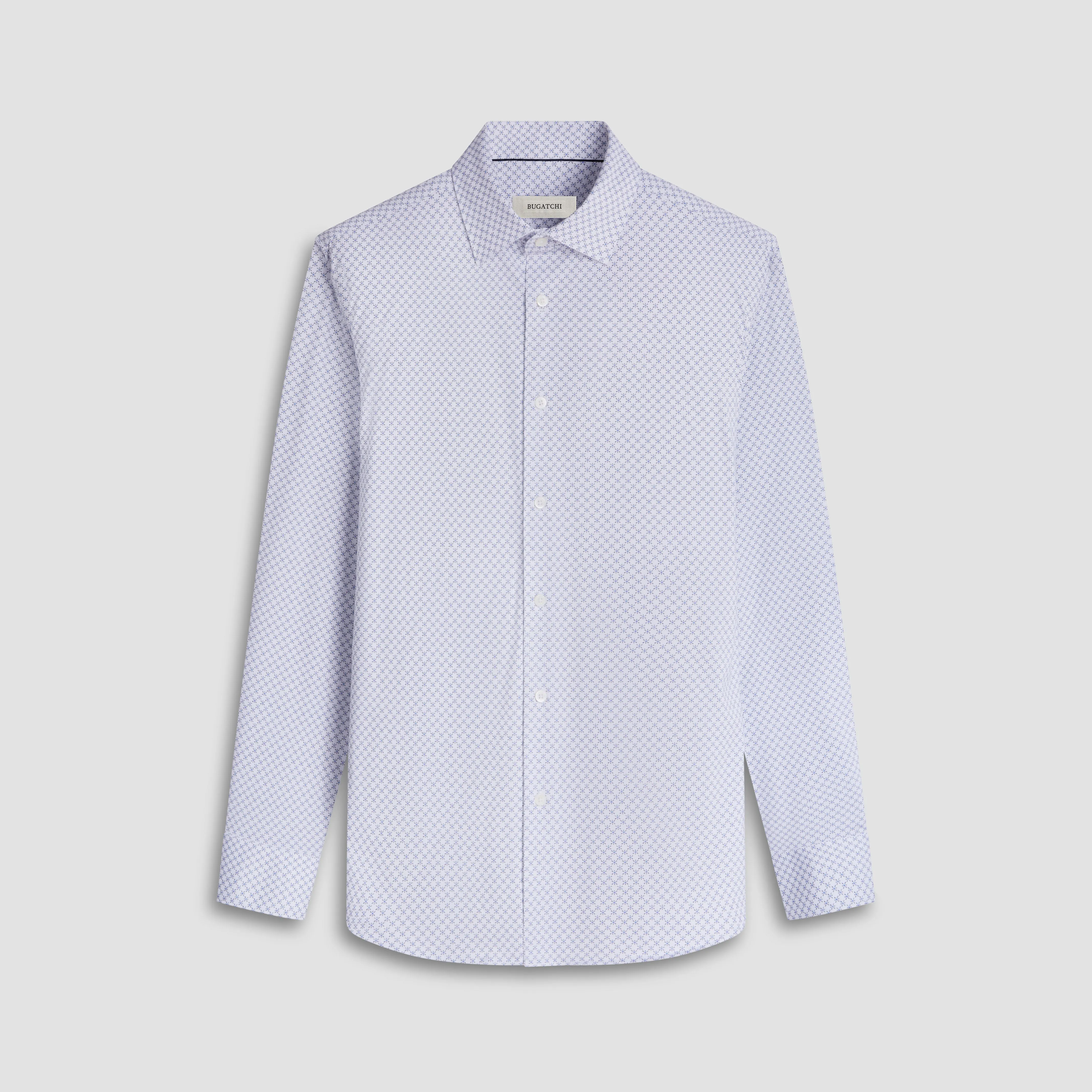 James Geometric OoohCotton Shirt sold by Bugatchi