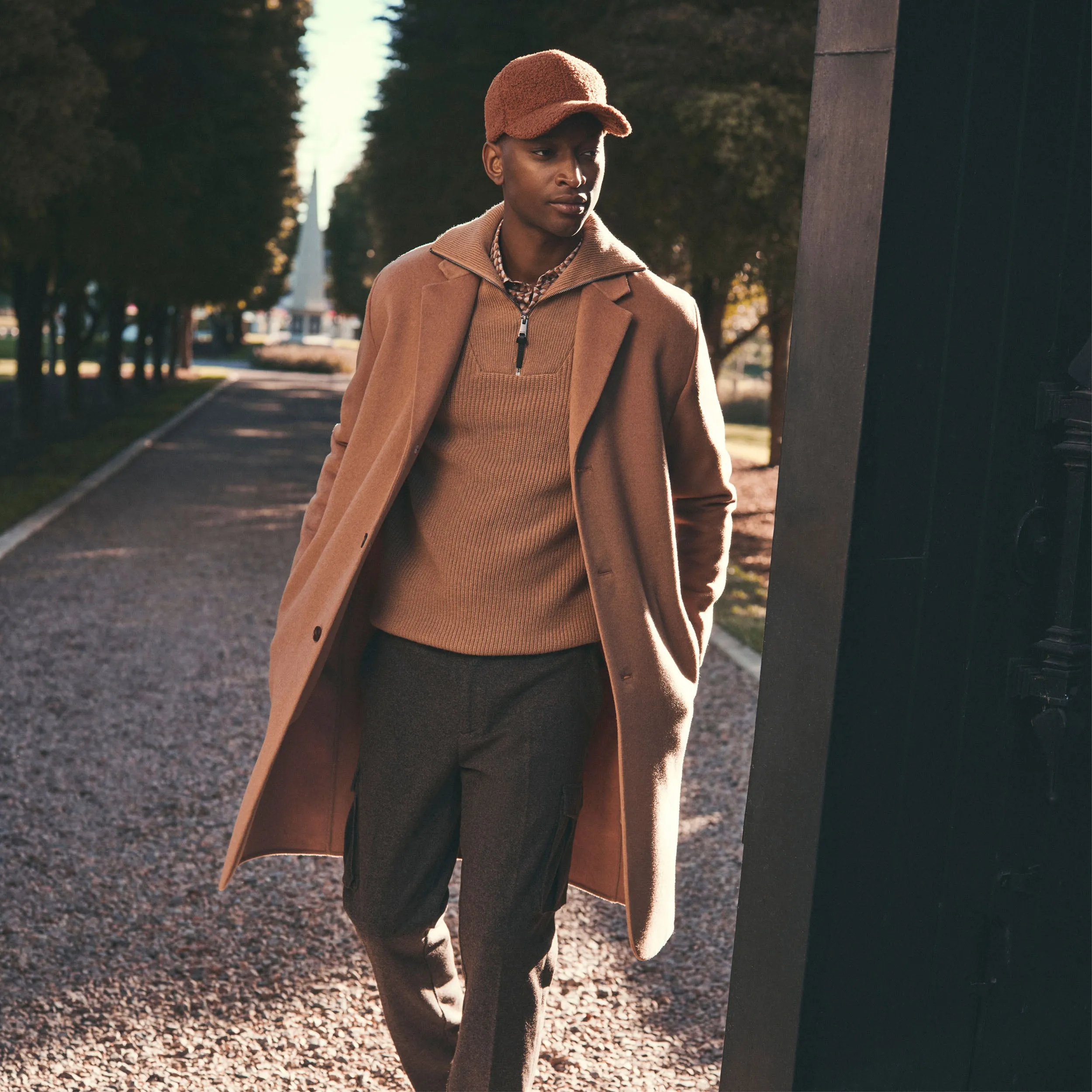 Full Length Wool Coat sold by Bugatchi