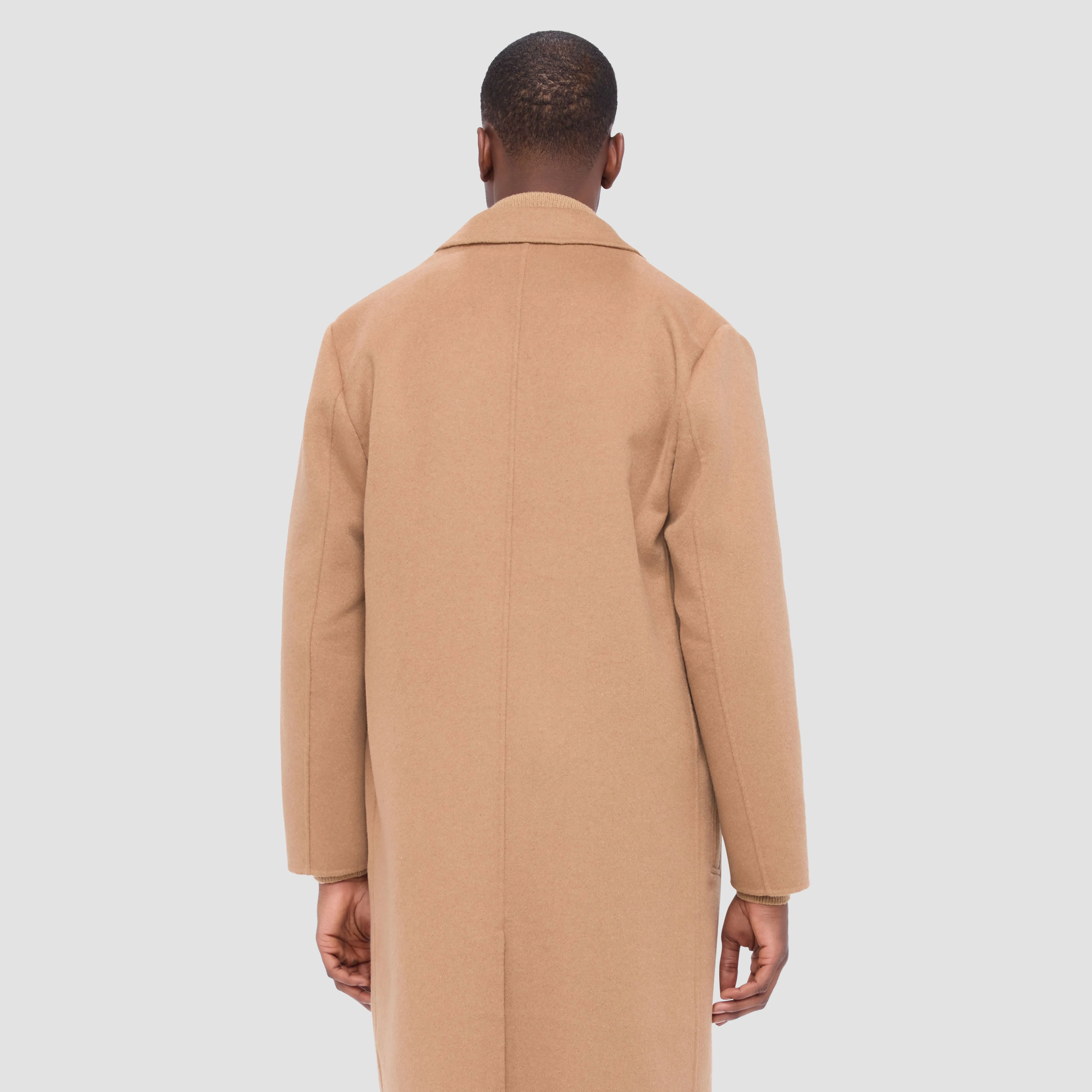 Full Length Wool Coat sold by Bugatchi product image thumbnail 4