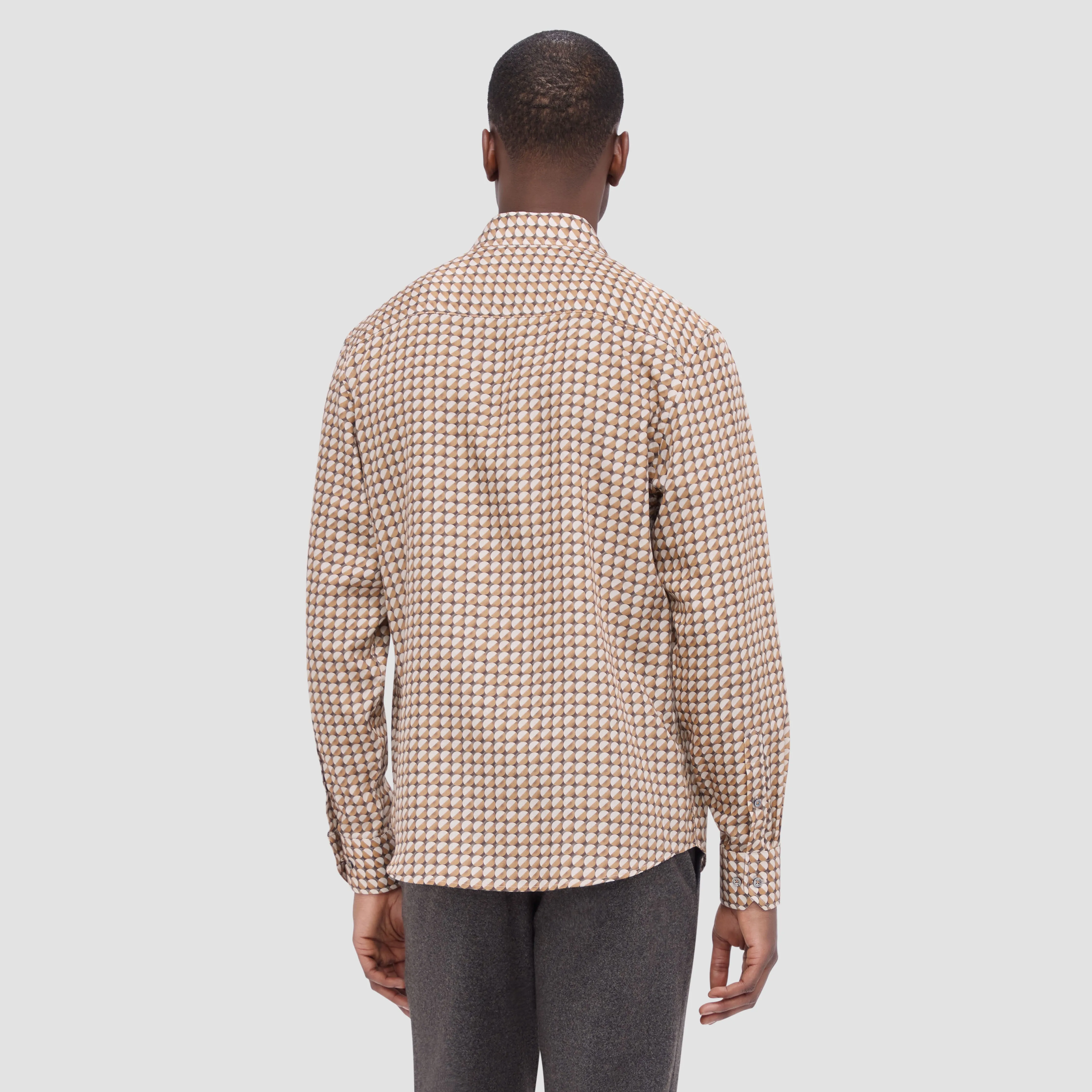 Julian Geometric Shirt sold by Bugatchi product image thumbnail 4