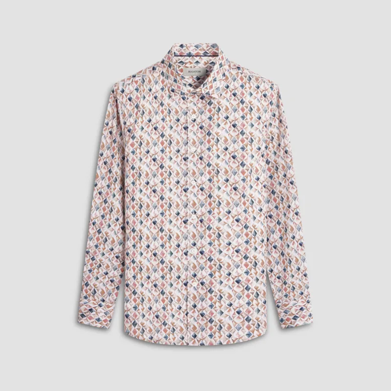 Julian Mosaic Shirt sold by Bugatchi