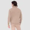 Mixed Stitch Turtleneck Sweater sold by Bugatchi