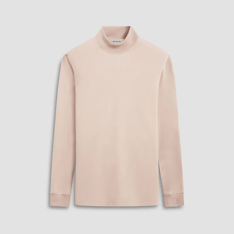 Solid Mock Neck Pullover sold by Bugatchi