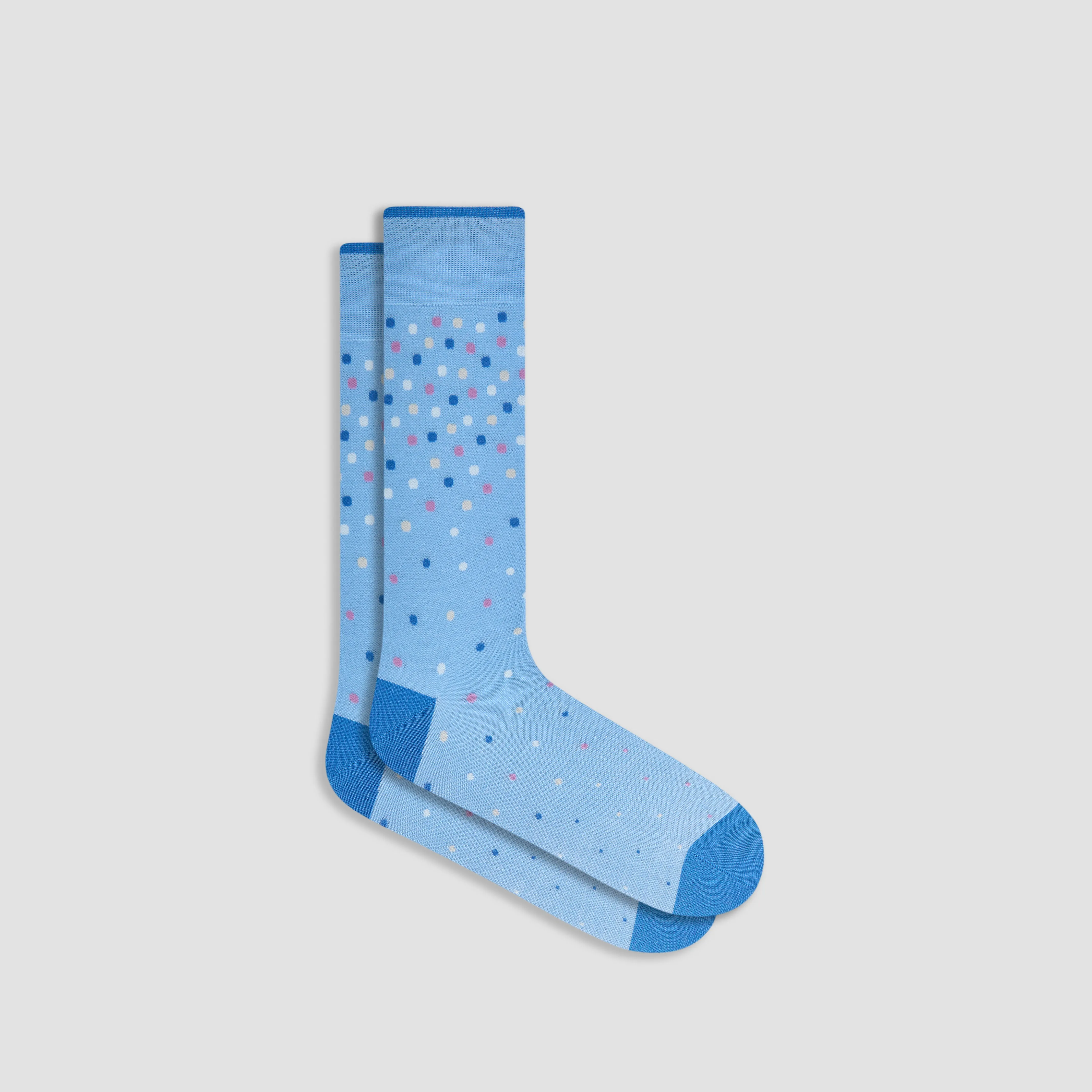 Dotted Mid-Calf Socks sold by Bugatchi