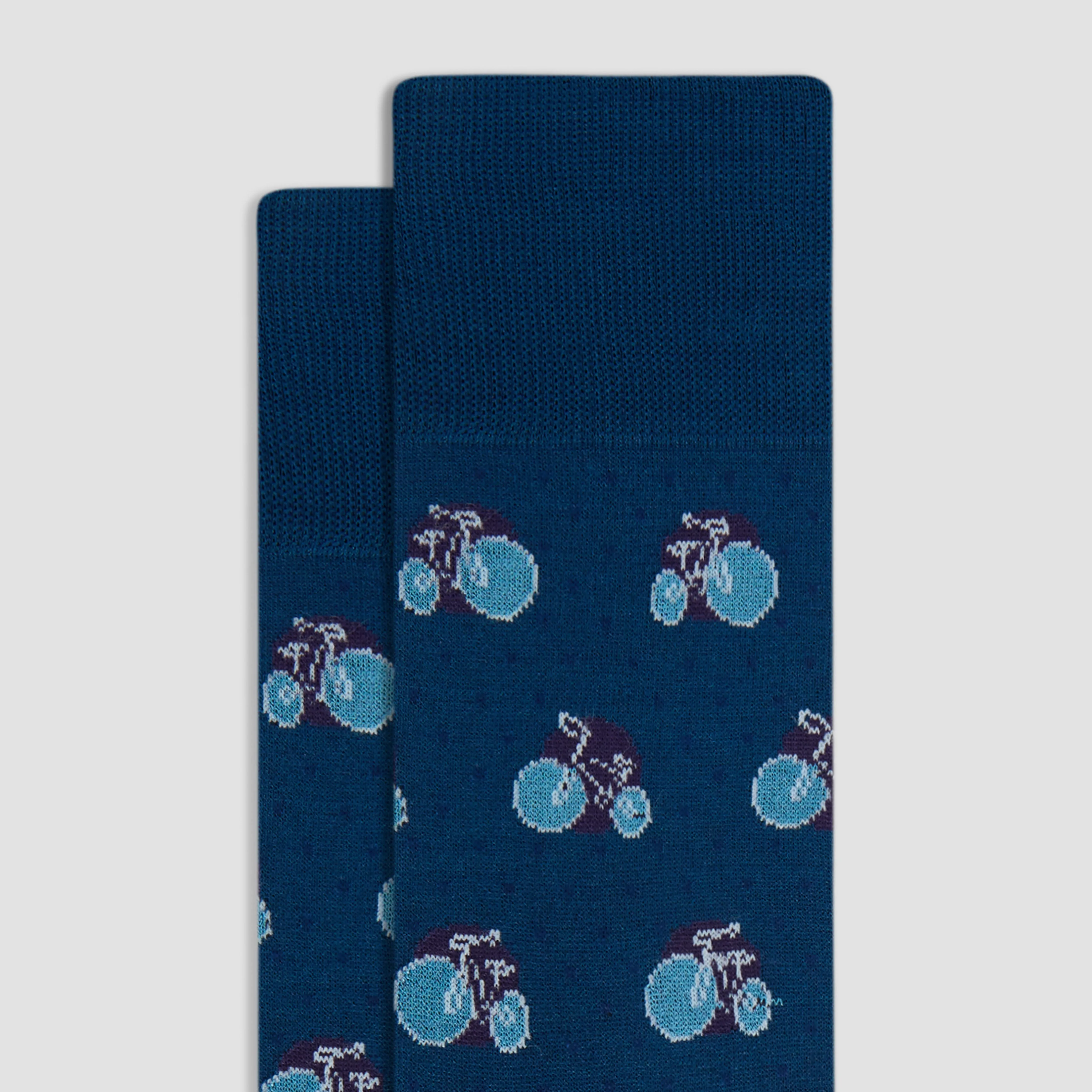 High Wheel Mid-Calf Socks sold by Bugatchi product image thumbnail 2