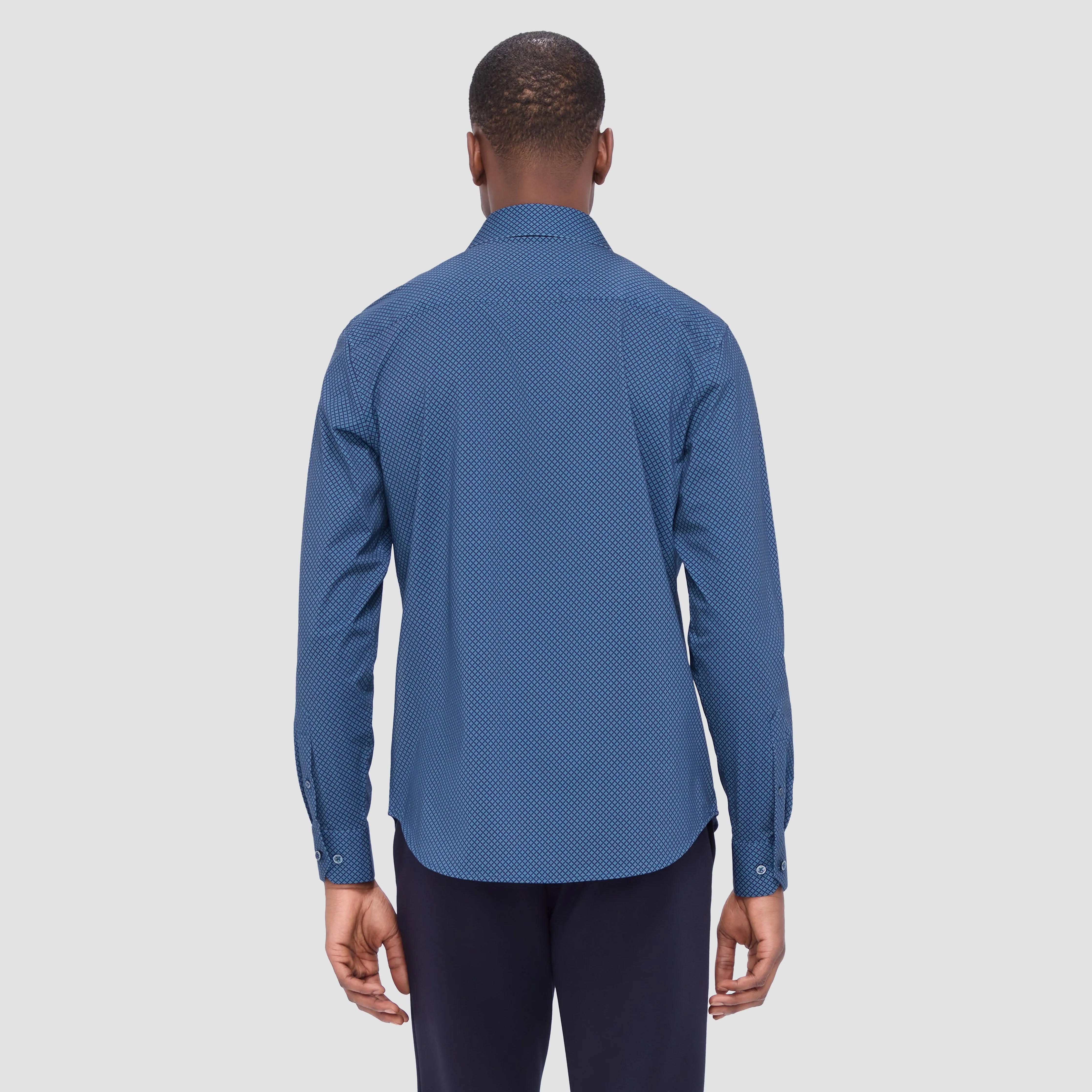 James Checkered OoohCotton Shirt sold by Bugatchi product image thumbnail 4