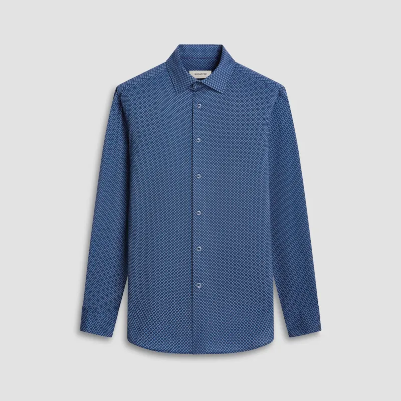 James Checkered OoohCotton Shirt sold by Bugatchi