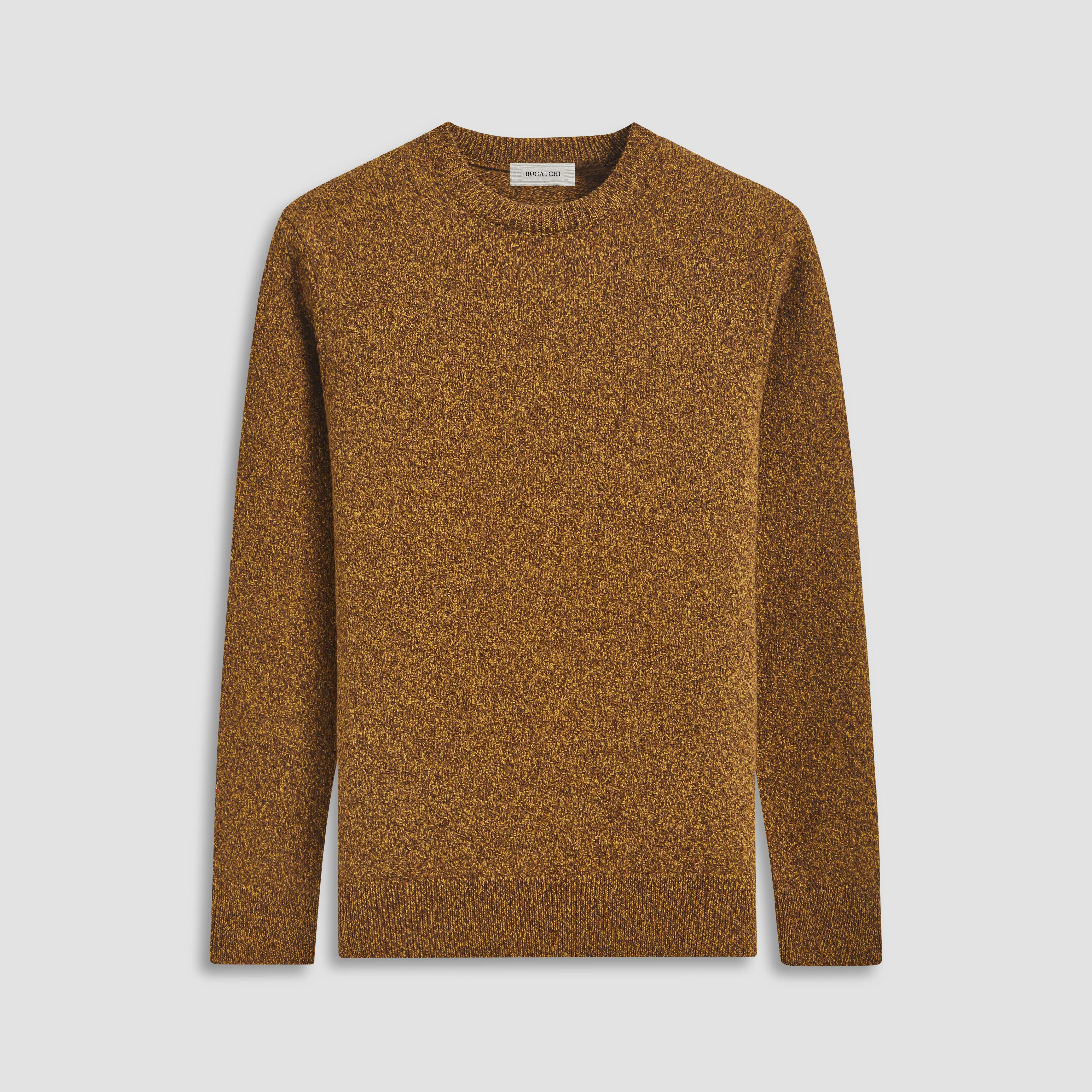 Heathered Crew Neck Sweater sold by Bugatchi