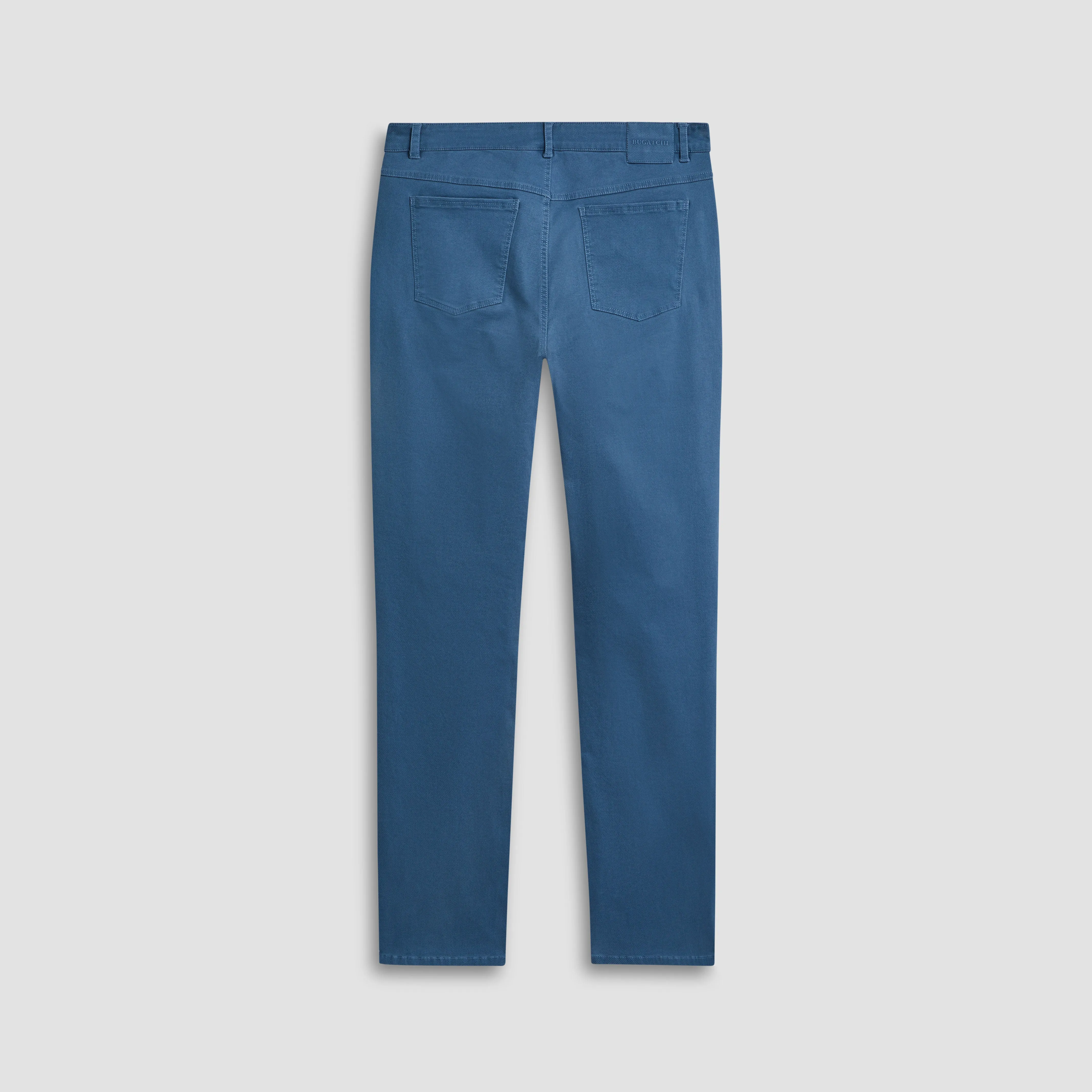 Preston Micro Basketweave Printed Five-Pocket Pants sold by Bugatchi product image thumbnail 2