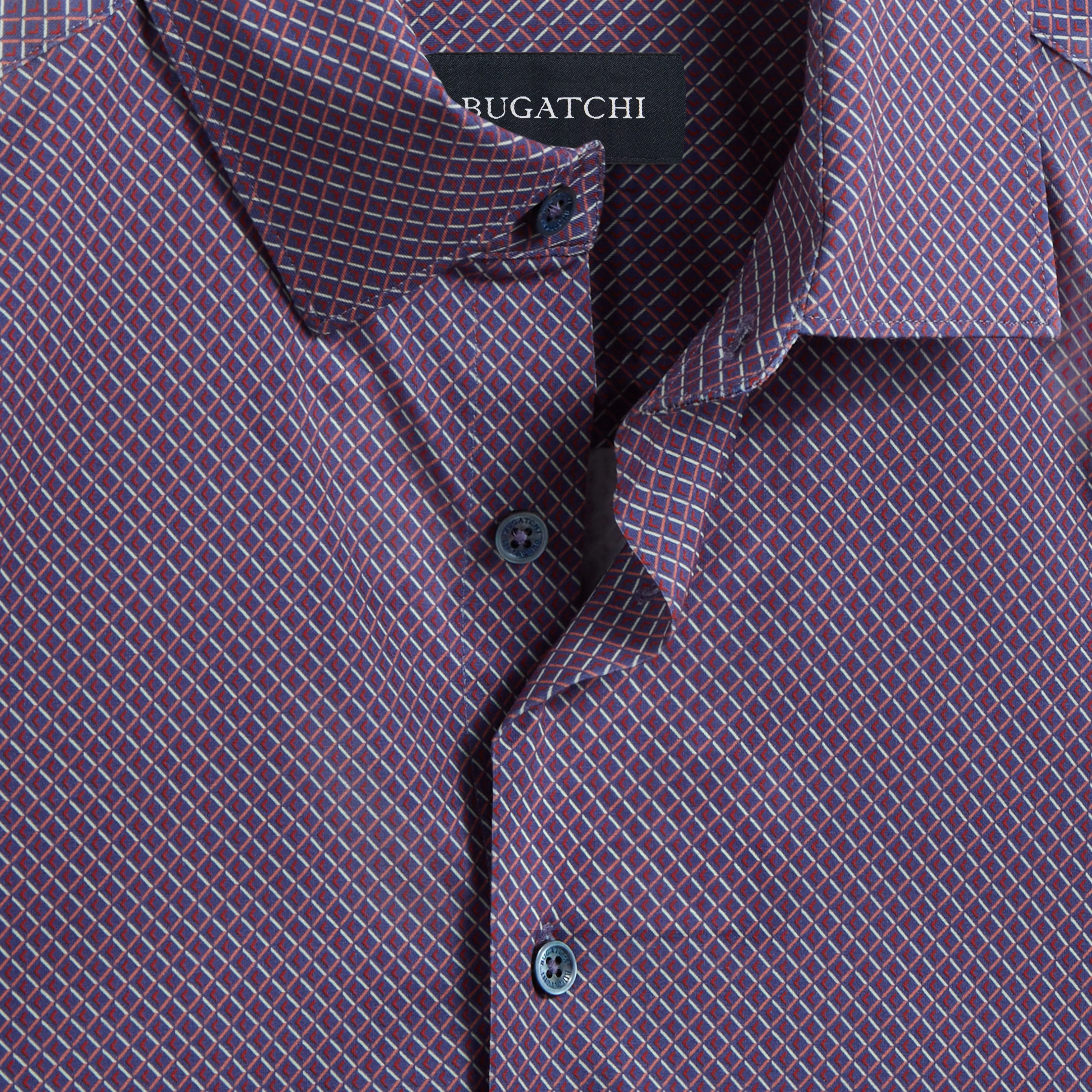 Miles Diamond OoohCotton Short Sleeve Shirt sold by Bugatchi product image thumbnail 2