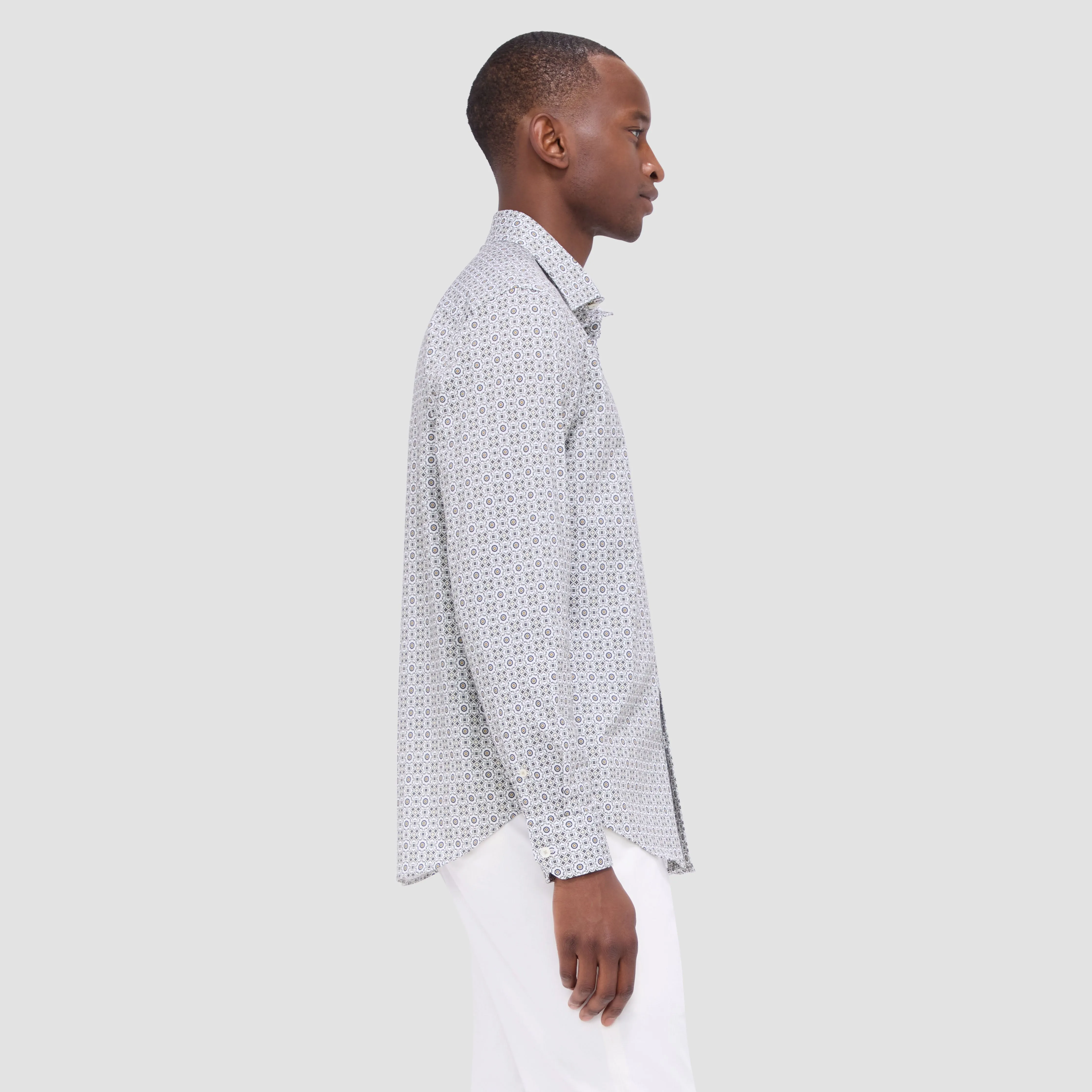 James Medallion OoohCotton Shirt sold by Bugatchi product image thumbnail 3