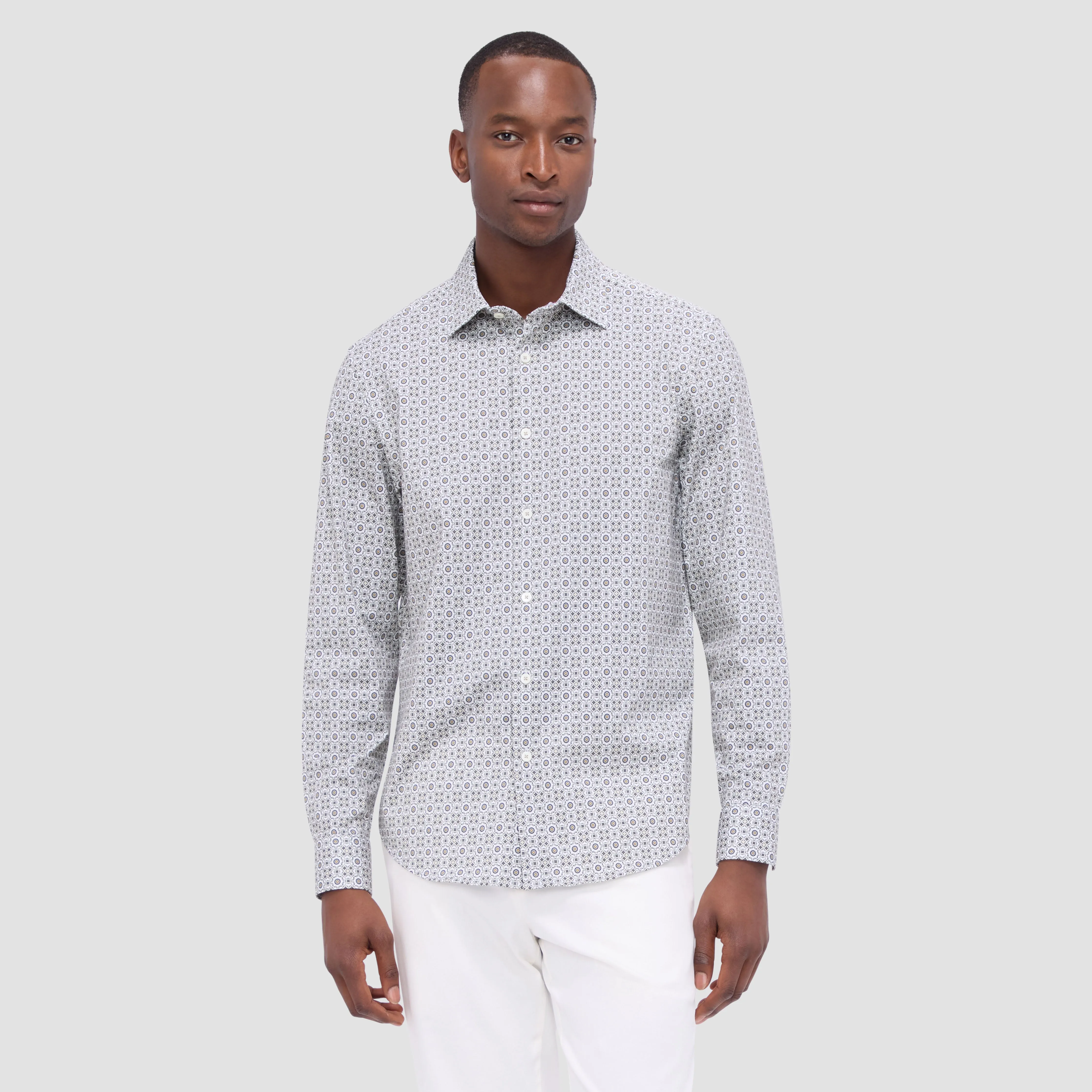 James Medallion OoohCotton Shirt sold by Bugatchi product image thumbnail 2