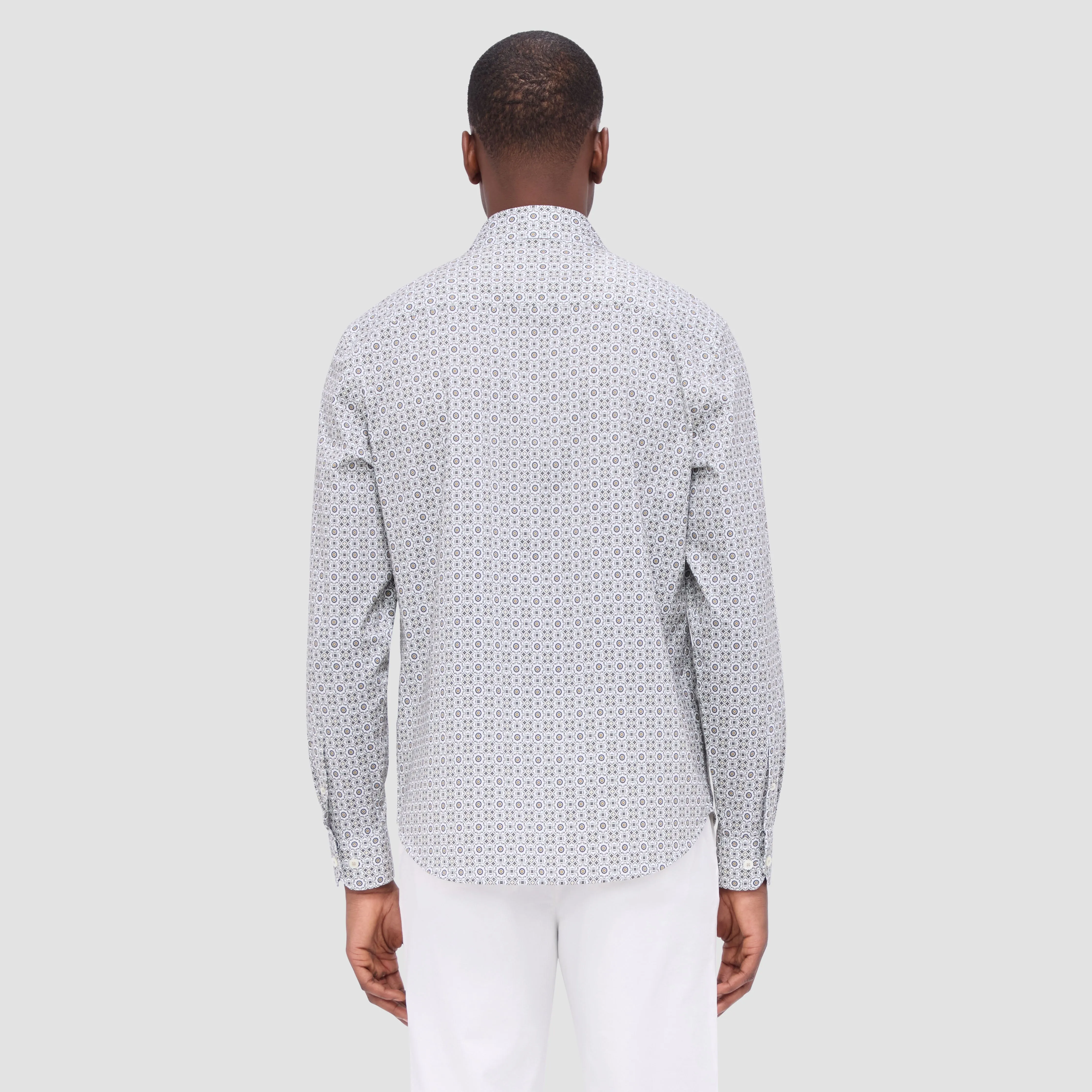 James Medallion OoohCotton Shirt sold by Bugatchi product image thumbnail 4