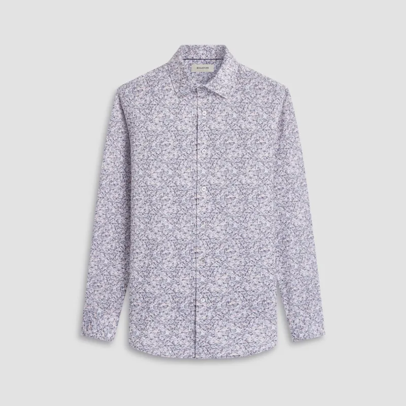 James Geometric Abstract OoohCotton Shirt sold by Bugatchi