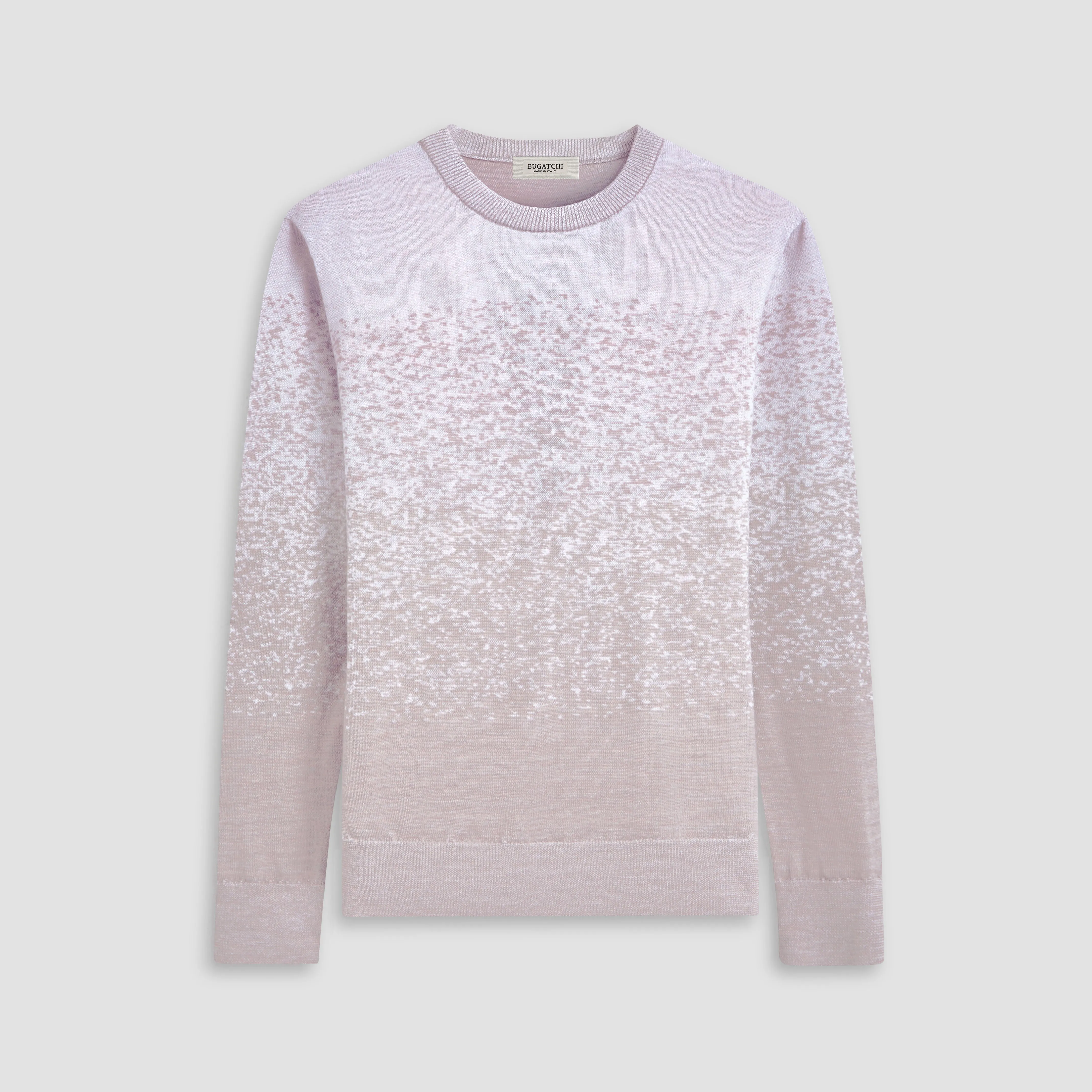 Bicolor Crew Neck Sweater sold by Bugatchi