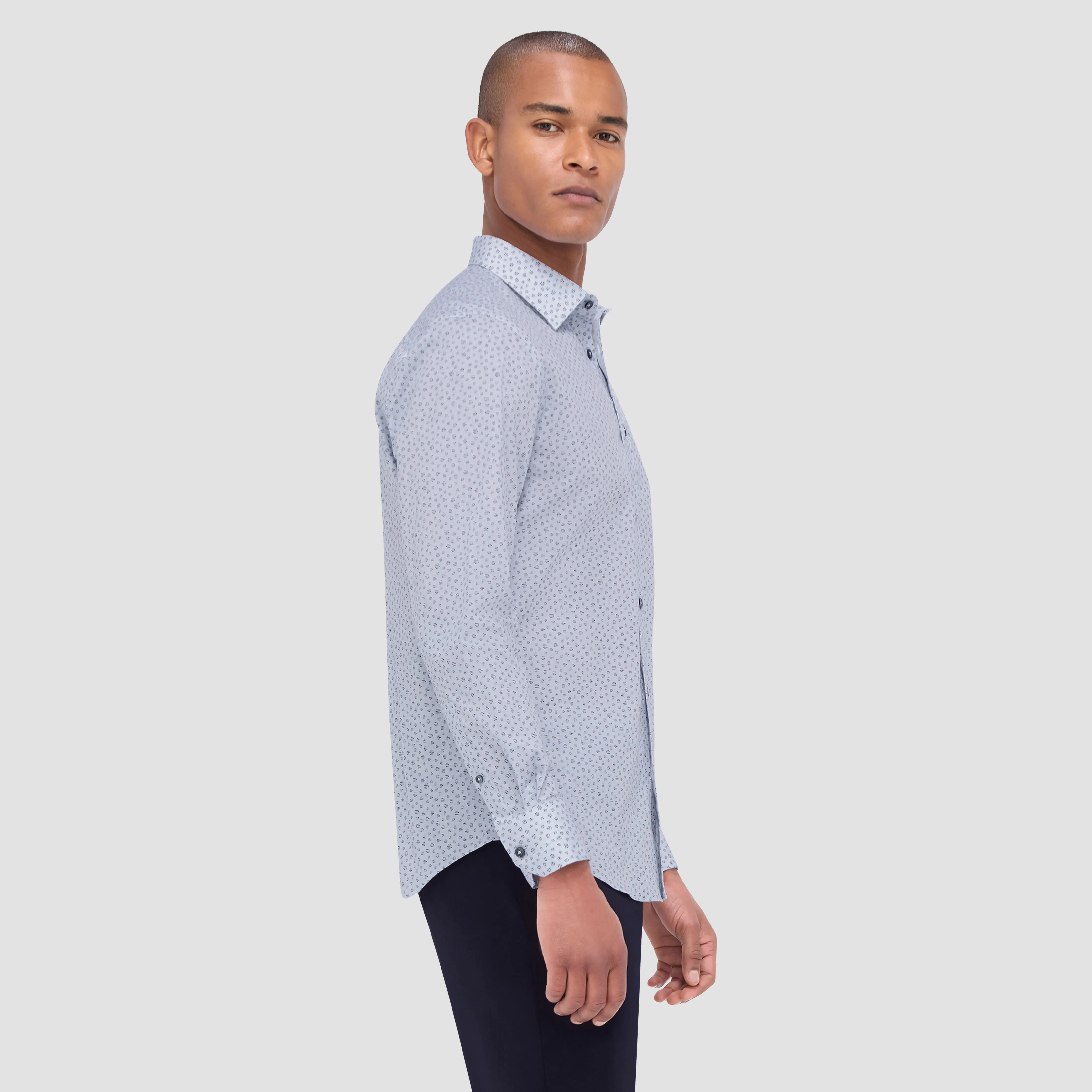 Julian Abstract Shirt sold by Bugatchi product image thumbnail 3