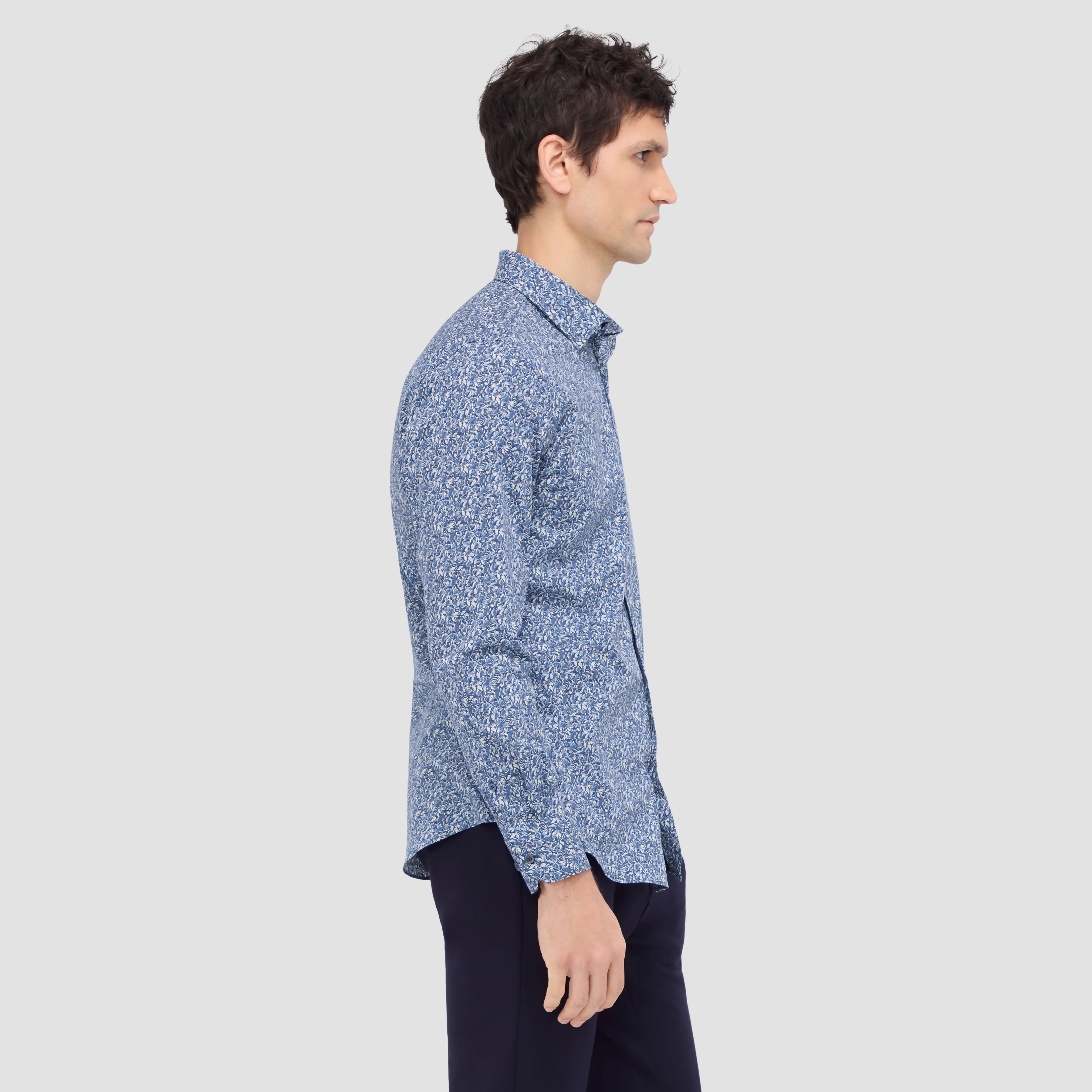 Julian Floral Shirt sold by Bugatchi product image thumbnail 3